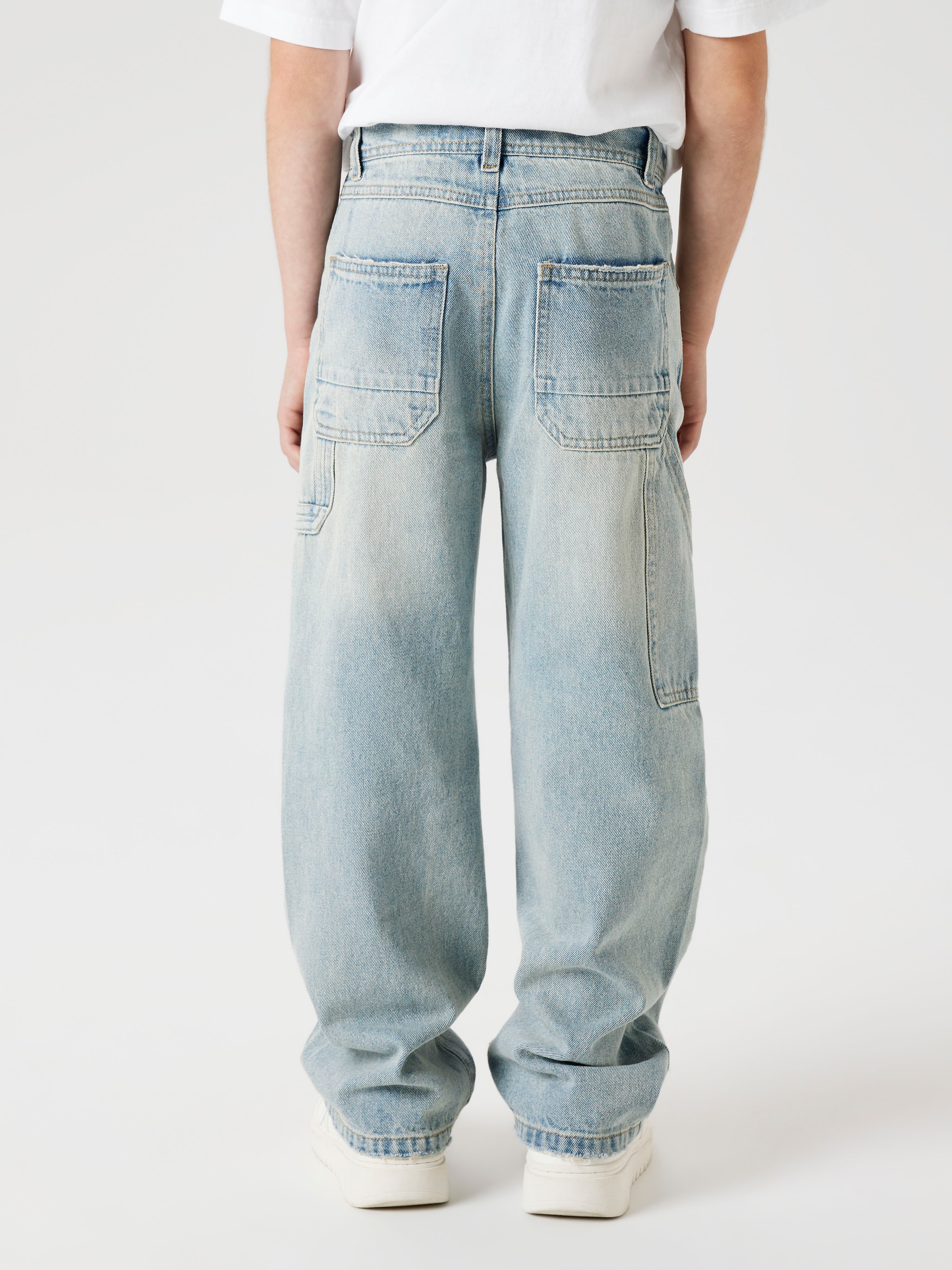 Name It 5-Pocket-Jeans »NKMRYAN für Jungen mit geradem Bein und 5-Pocket-Style« unifarben, casual, straight fit, Baumwolle, Denim