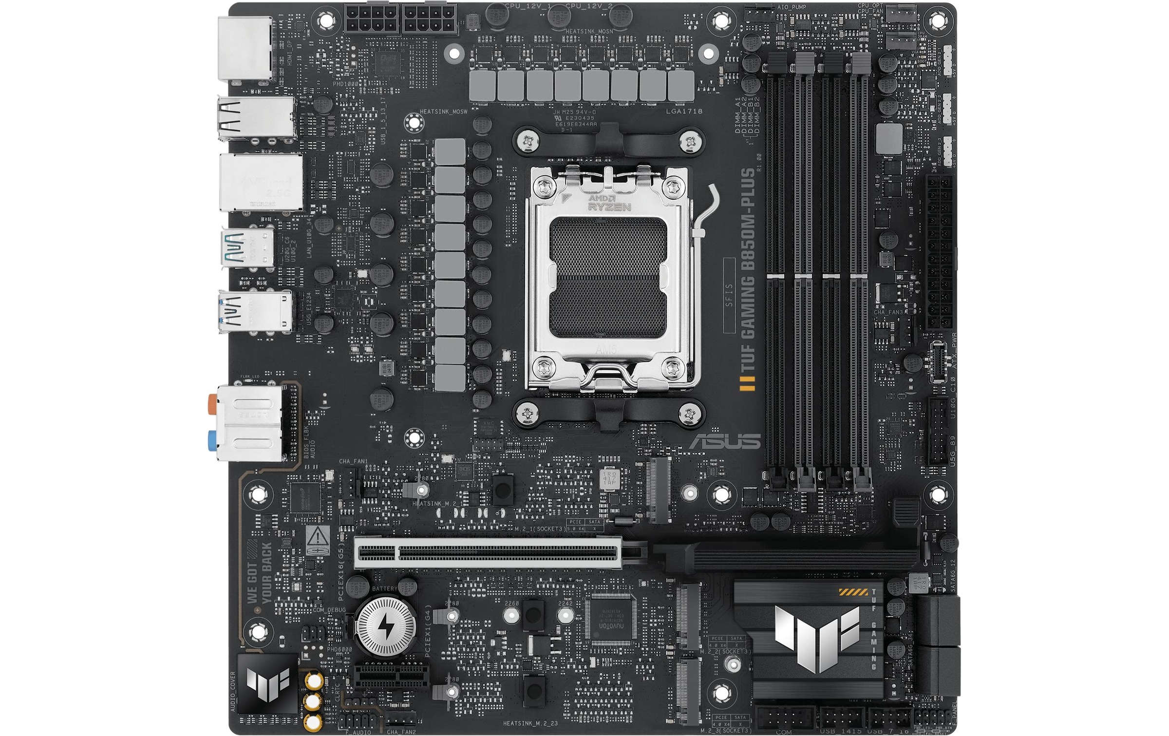 Asus Mainboard »TUF GAMING B850M-PLUS«