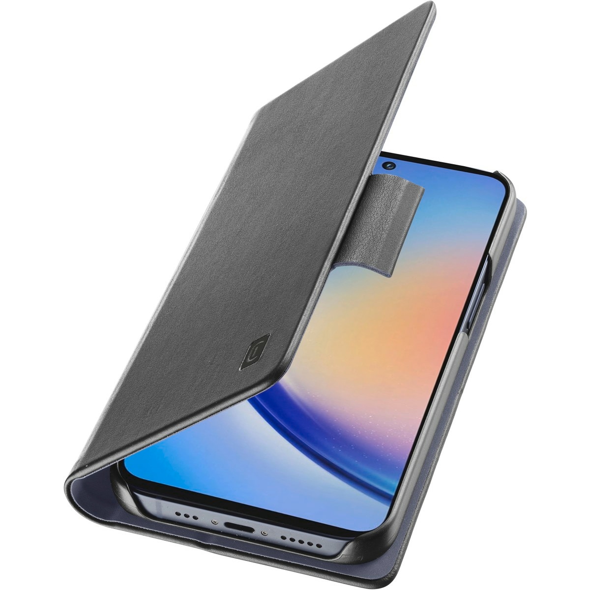 Cellularline Handyhülle »Book Case für Samsung Galaxy A35 5G«, Bookcover, Schutzhülle, Handyschutzhülle, Case, Schutzcase, stossfest