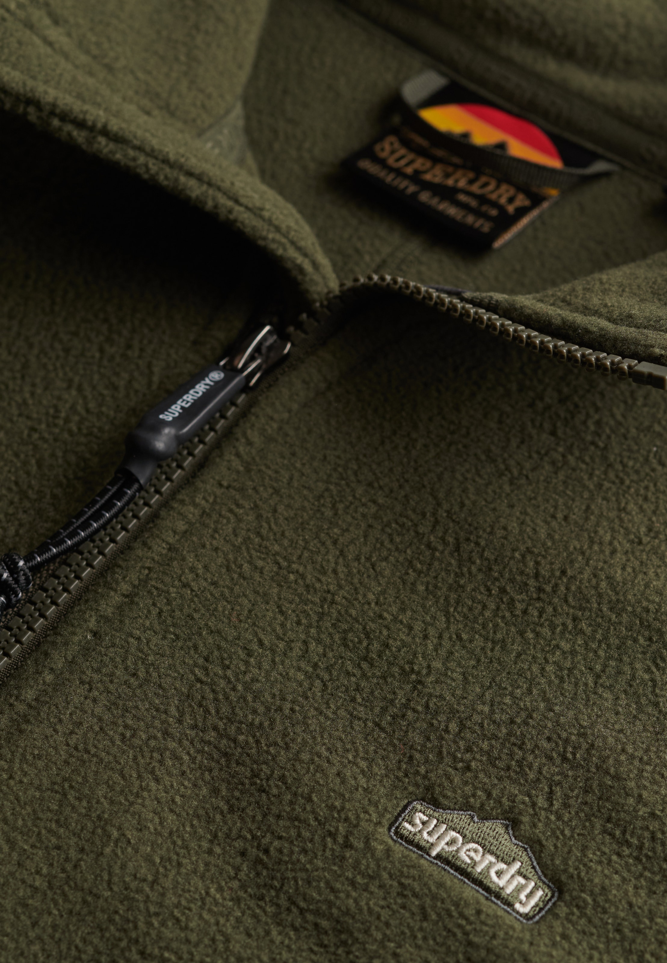 Superdry Sweatjacke »POLAR FLEECE FULL ZIP«
