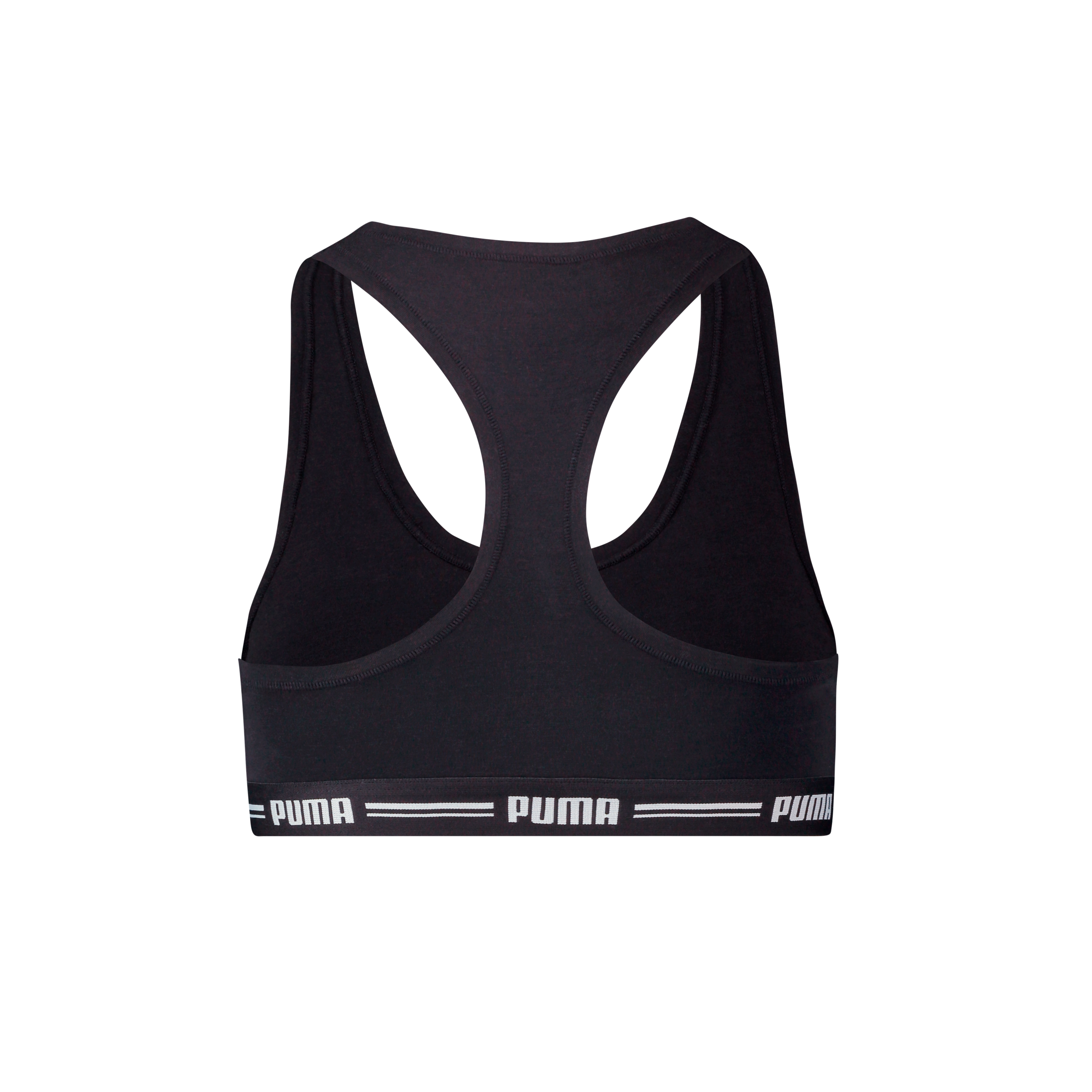 PUMA Sport-Bustier »PUMA WOMEN RACER BACK TOP 1P HANG«, mit markantem Logobund