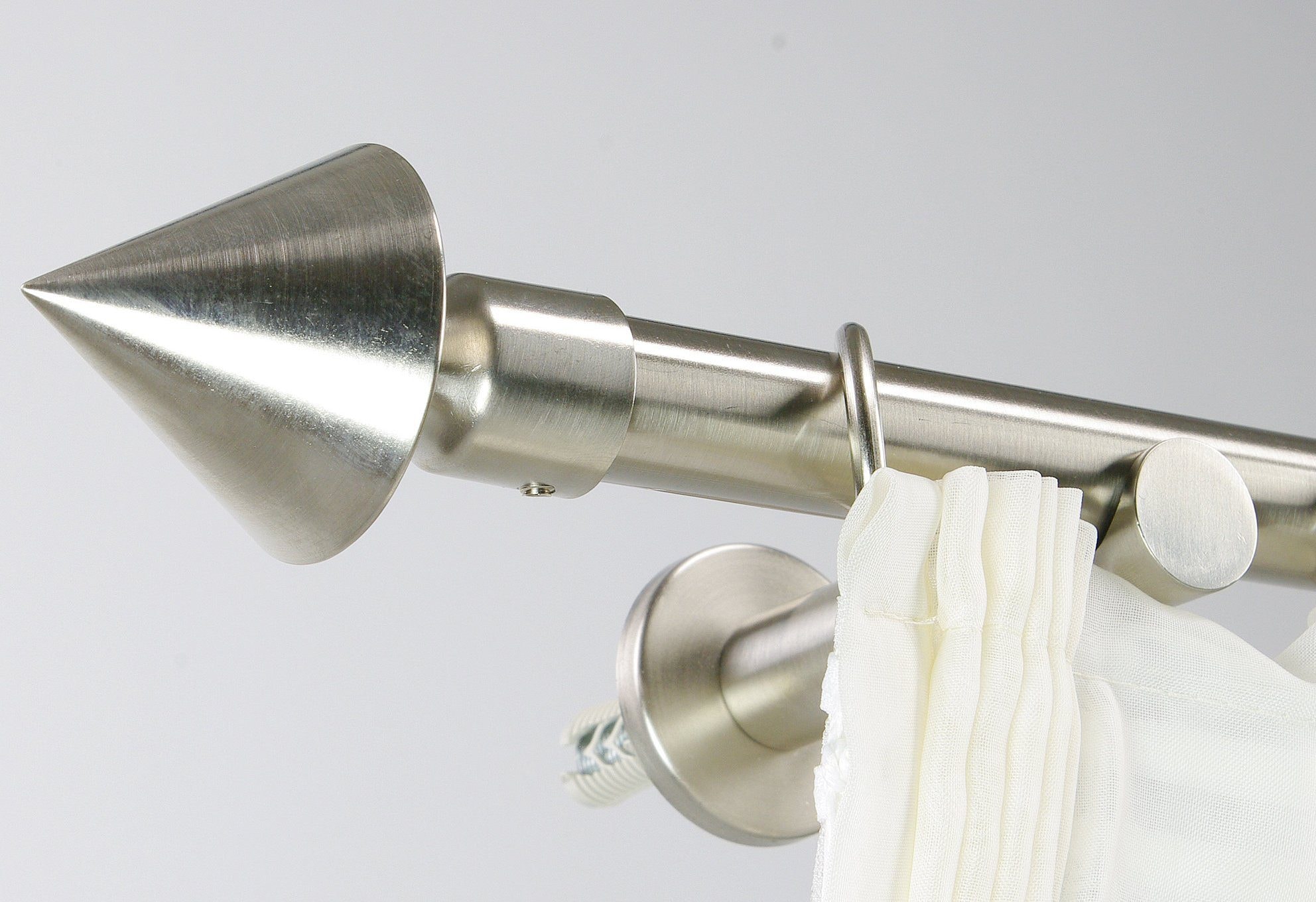 Liedeco Gardinenstange »Kegel«, 1 läufig-läufig, Fixmass
