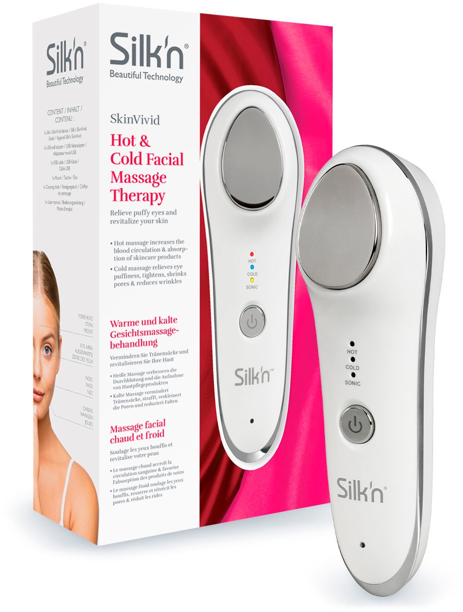 Silk'n Anti-Aging-Gerät »SkinVivid«, Kälte + Wärme Massagetherapie