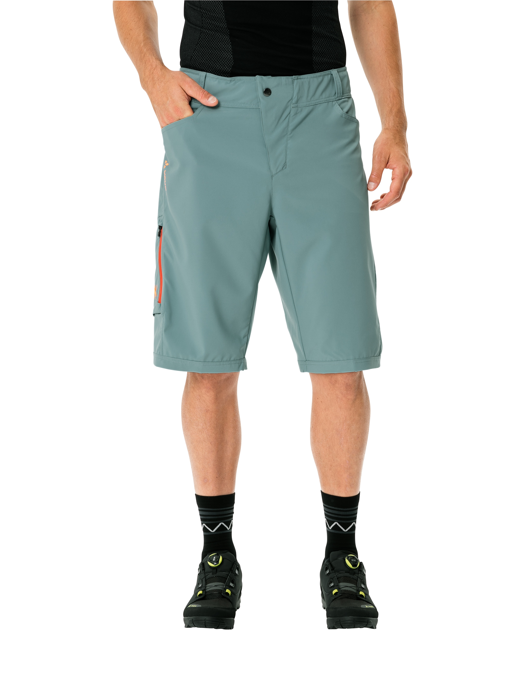 Radhose »MEN'S LEDRO SHORTS«, mit kontrastfarbenen Details