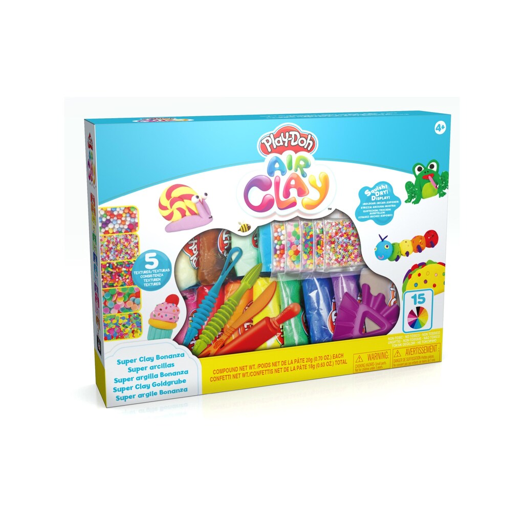 Play-Doh Knete »Air Clay Super Clay Goldfarbengrube«