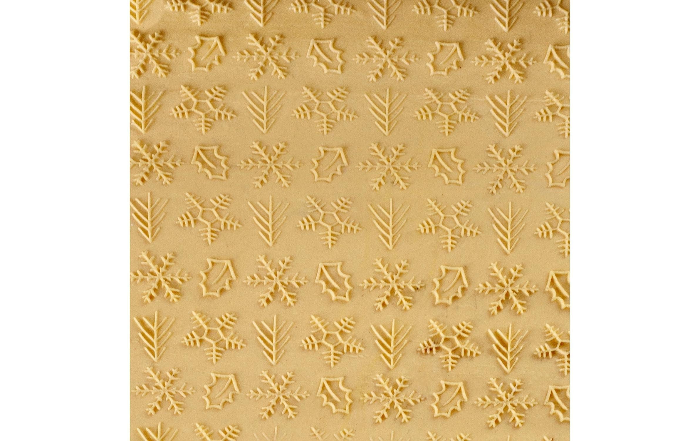 Teigroller »Ibili mit Schneeflocken Deko 39.5 x 5 cm«