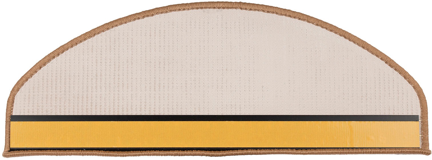 OTTO home Stufenmatte "Natur" halbrund 8 mm Höhe 100% Sisal, große Farbauswahl, selbstklebend, auch als Set 15 Stück