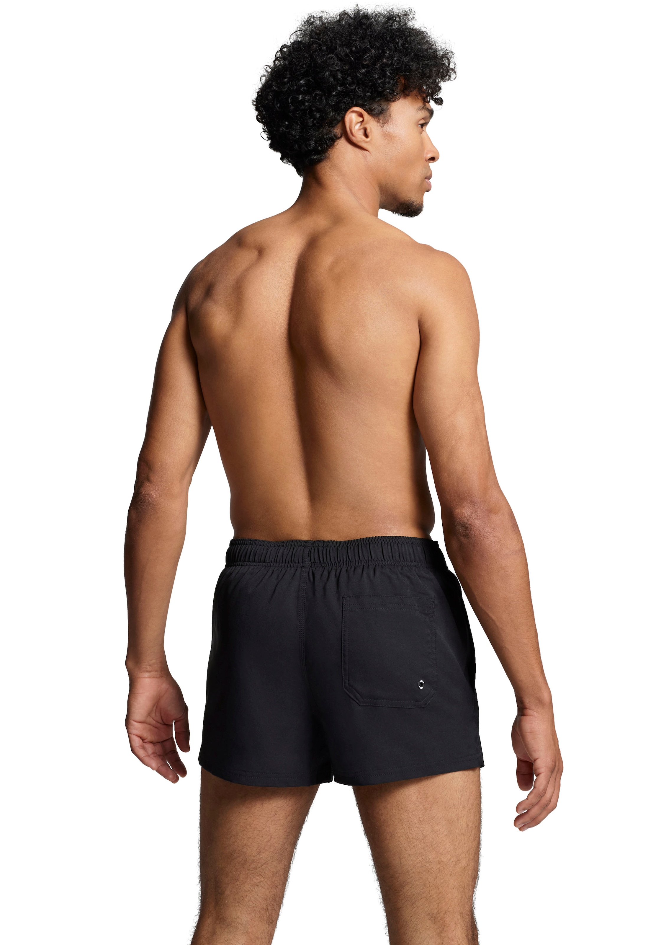 PUMA Badeshorts »PUMA SWIM MEN SHORT LENGTH SWIM SHORTS«, mit seitlichen Eingriff-Taschen,  Gesässtasche mit Klettverschluss