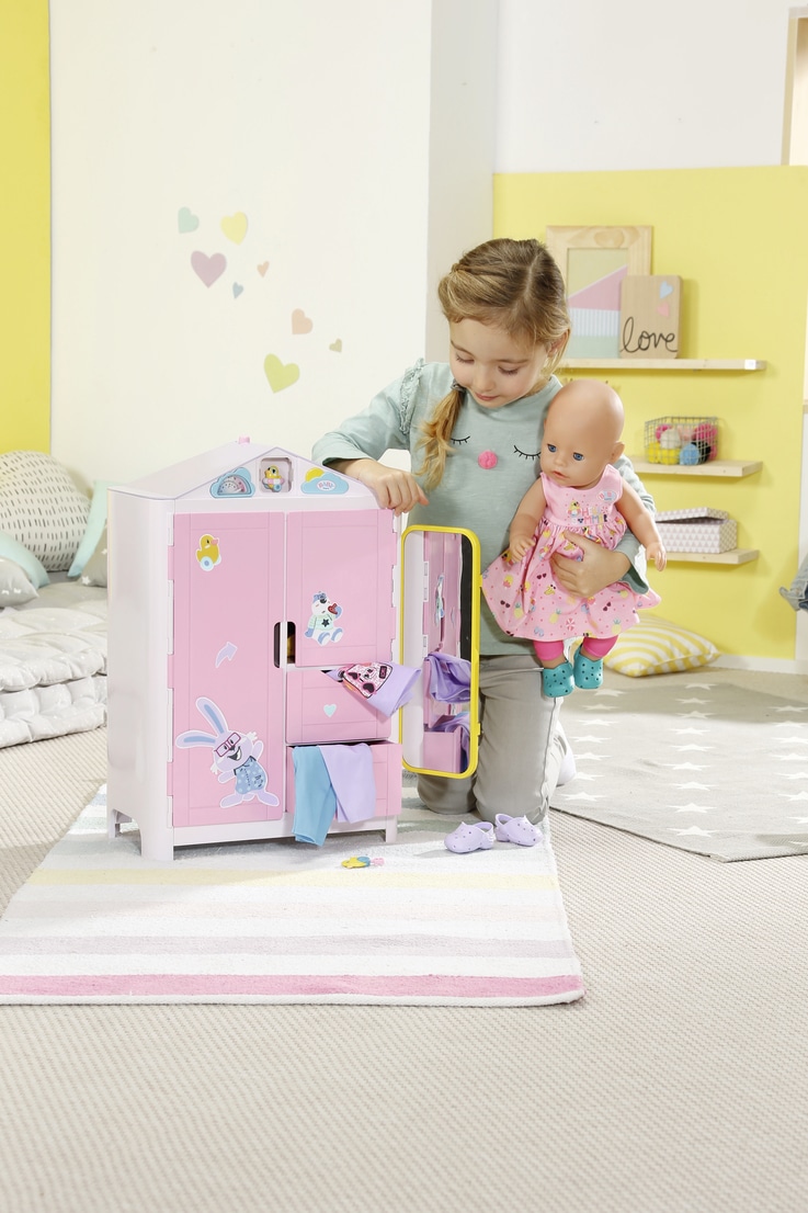Baby Born Puppenkleiderschrank »mit Wetterente«, mit Soundeffekt