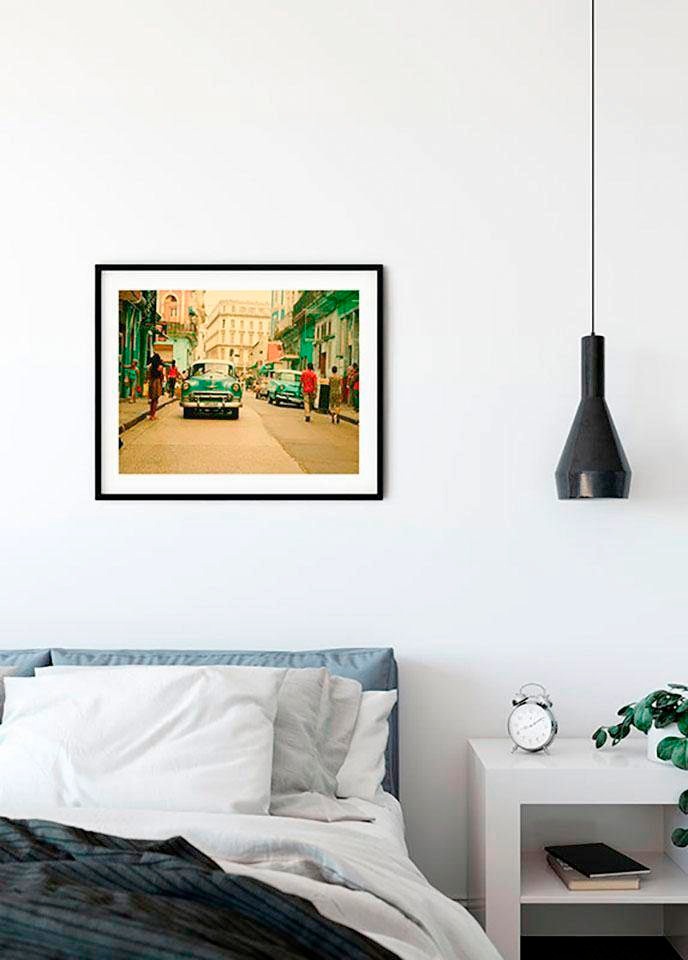 Komar Bild »Cuba Rush«, Städte, (1 St.), Wandbild zur Dekoration - ohne Rahmen
