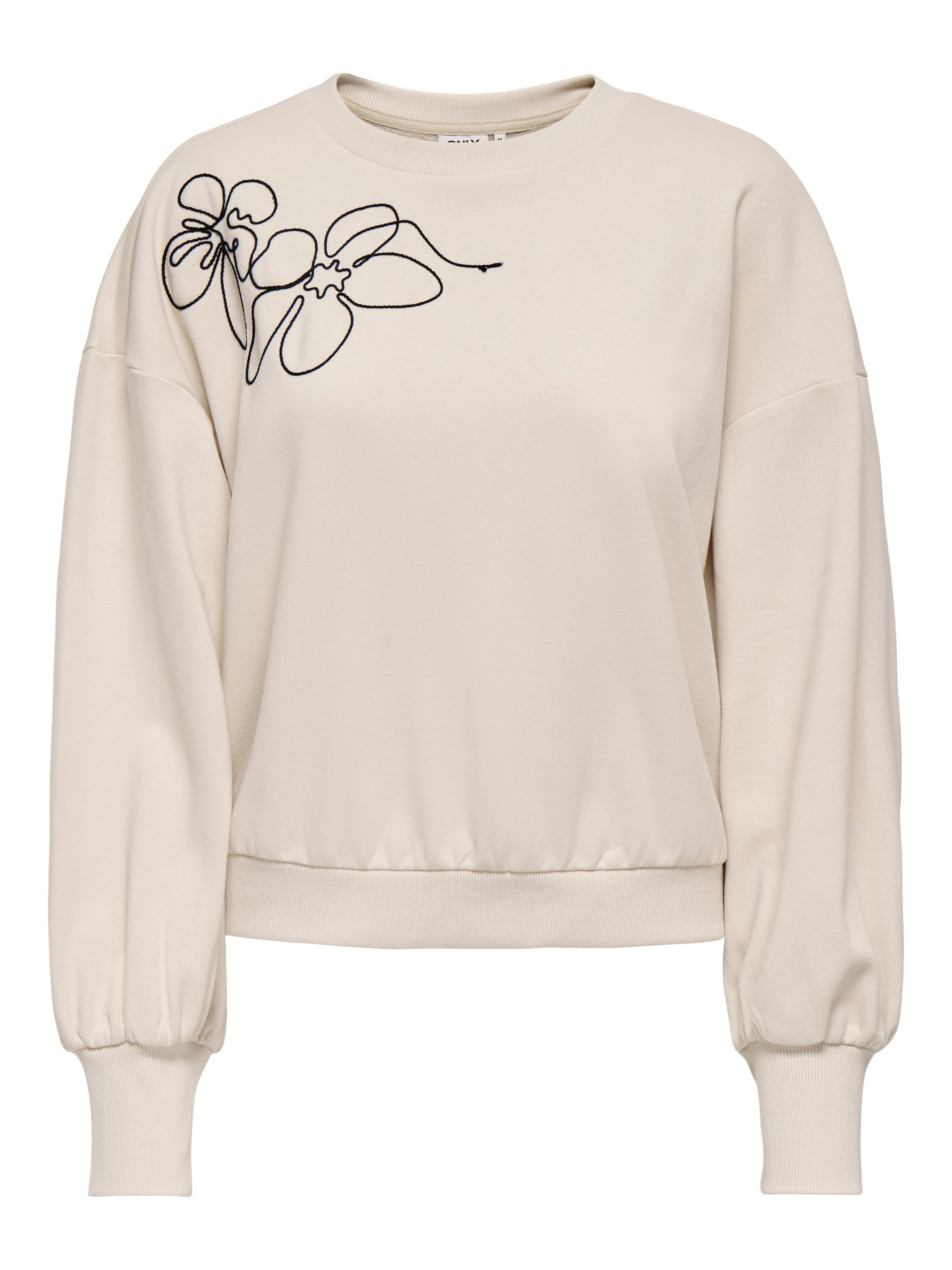 ONLY Sweatshirt »ONLBROOK L/S CHEST EMB CS SWT«