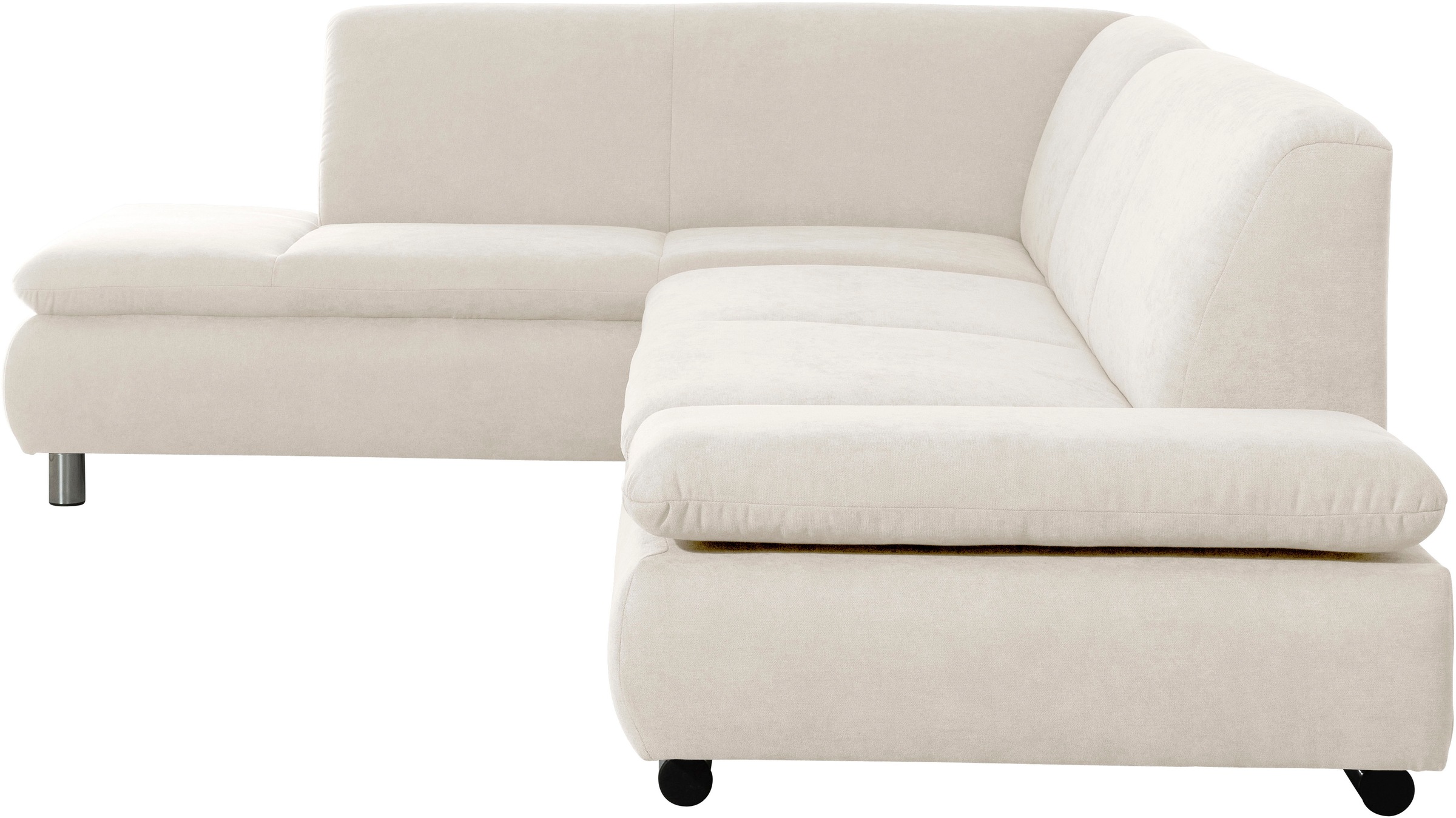 Max Winzer® Ecksofa »Toulouse modern und bequem, aktuelles Design, hoher Sitzkomfort«, mit klappbaren Armlehnen, Breite 271 cm