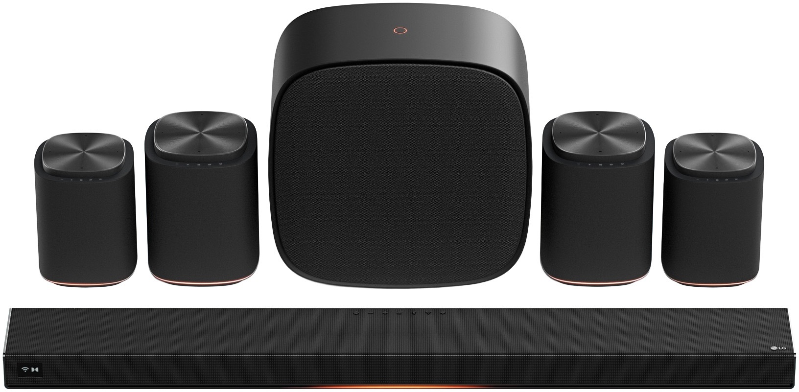 LG Soundbar "Sound Suite W7 Subwoofer" (WLAN (WiFi) App-Steuerung 220 W)