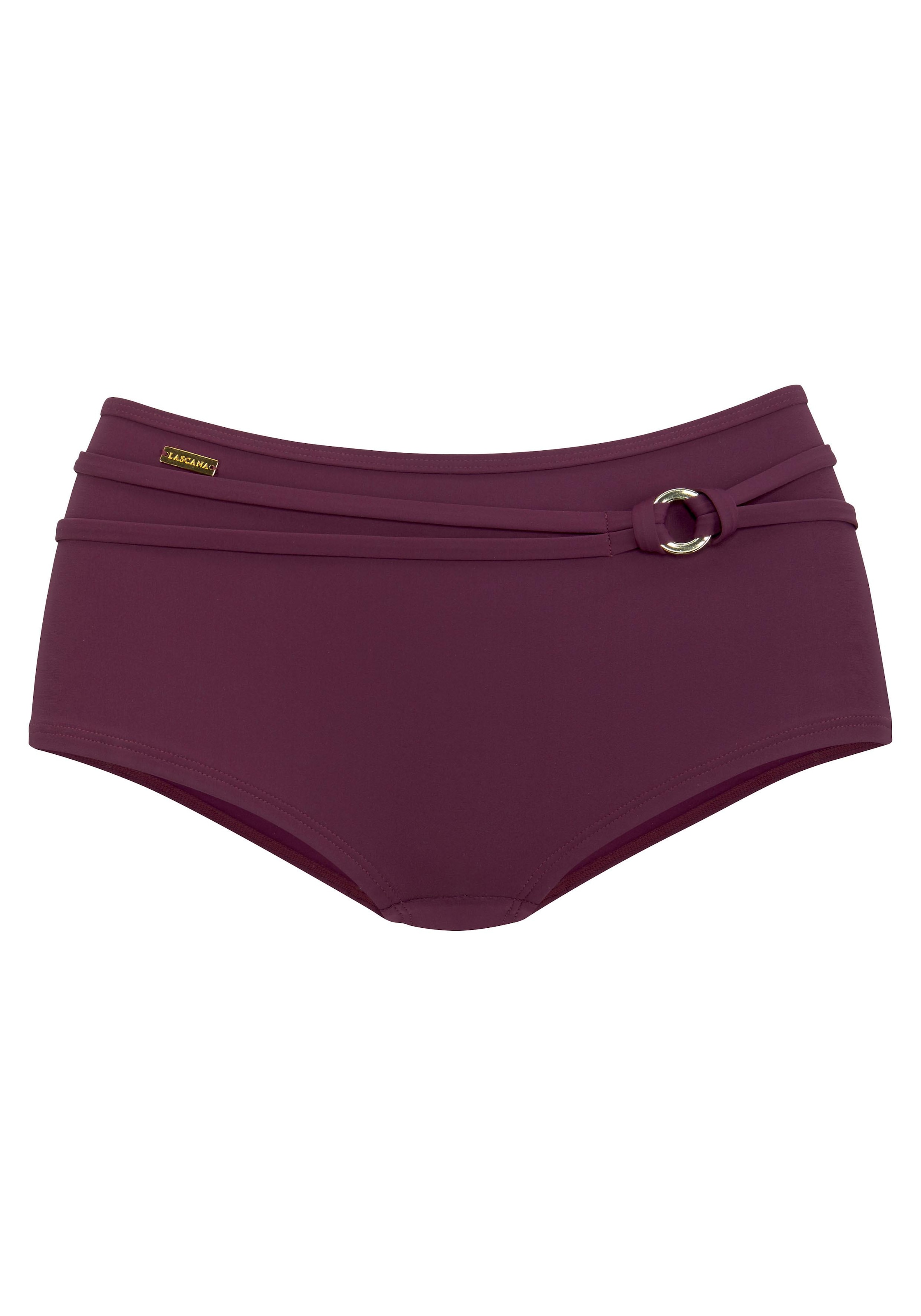 LASCANA Bikini-Hotpants »Italy«, mit Ziergürtel
