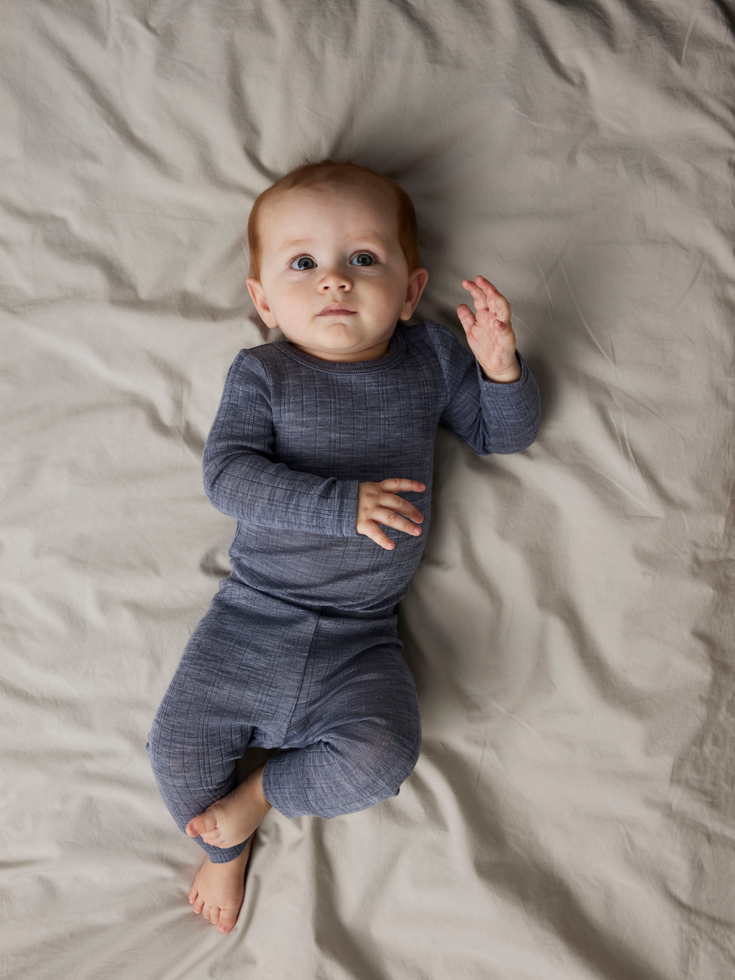 Name It Leggings »NBMWANG WOOL NEEDLE LONGJOHN SOLID NOOS«, aus reiner Merinowolle