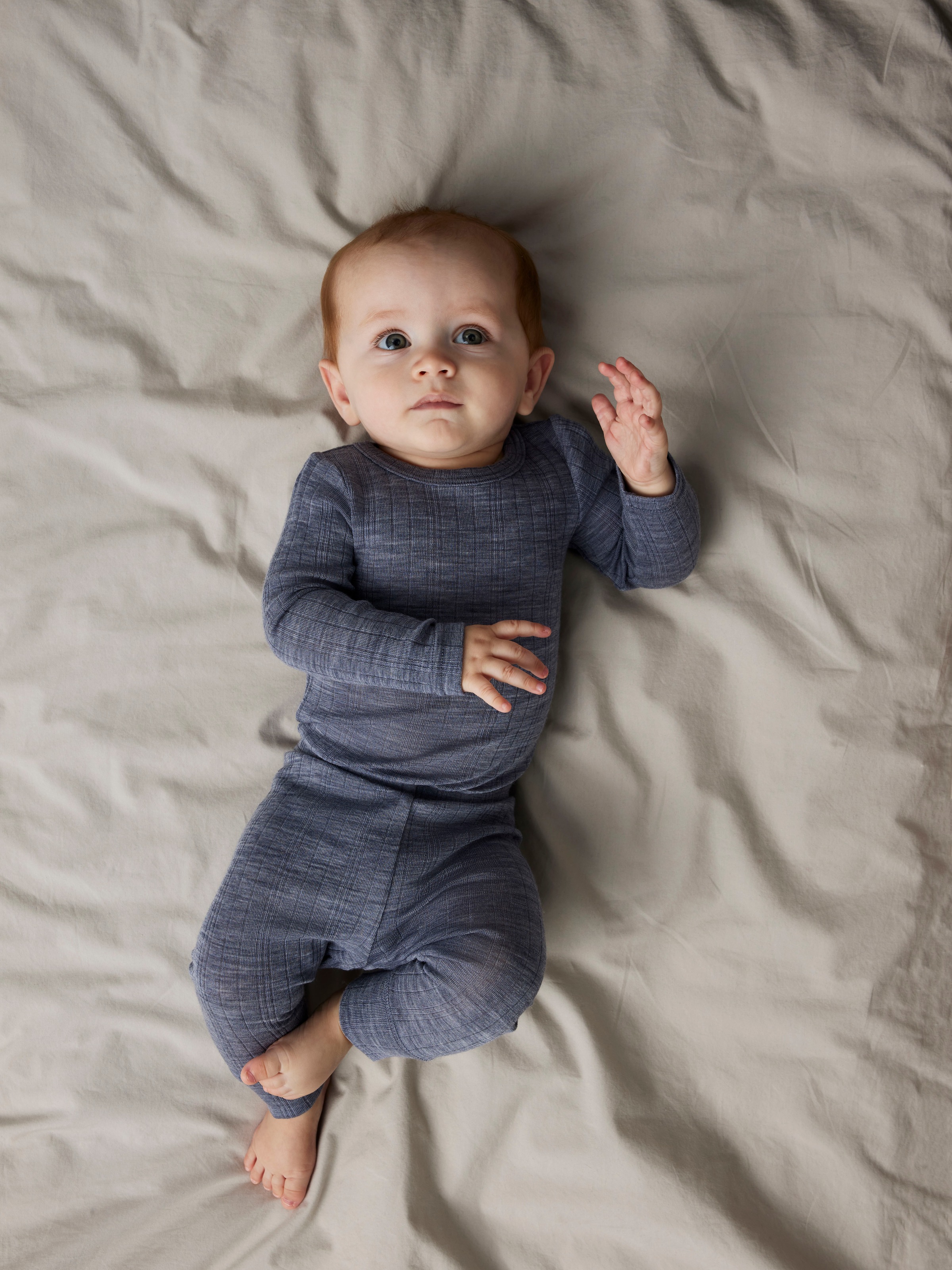 Name It Langarmbody »NBMWANG WOOL NEEDLE LS BODY SOLID NOOS« aus reiner Merinowolle