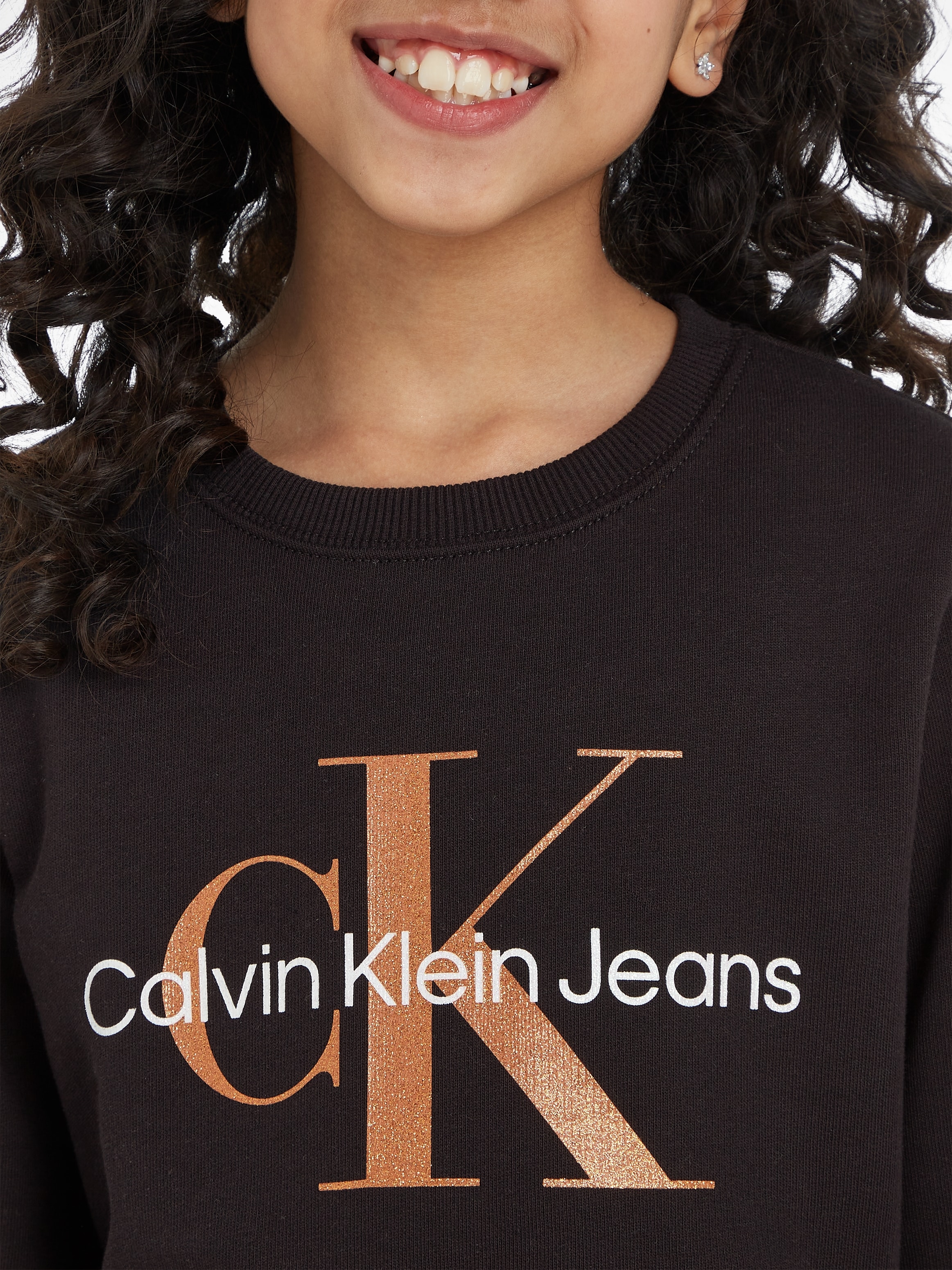 | SWEATSHIRT« Jelmoli-Versand kaufen »BRONZE Calvin ✵ Klein CN günstig MONOGRAM Sweatshirt Jeans