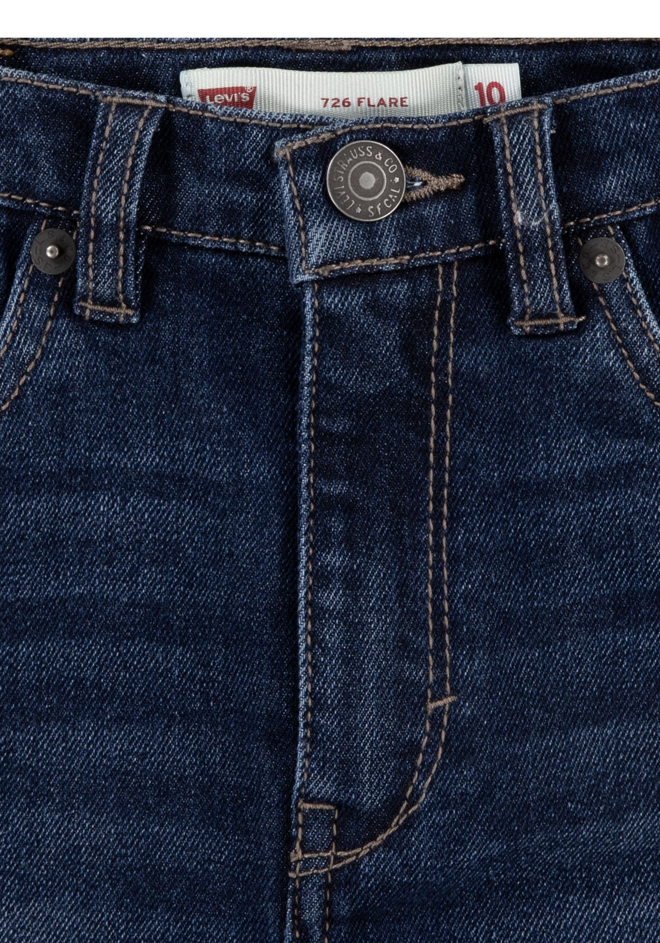 Levi's® Kids Bootcut-Jeans »LVG 726 HIGH RISE FLARE JEAN«, for GIRLS