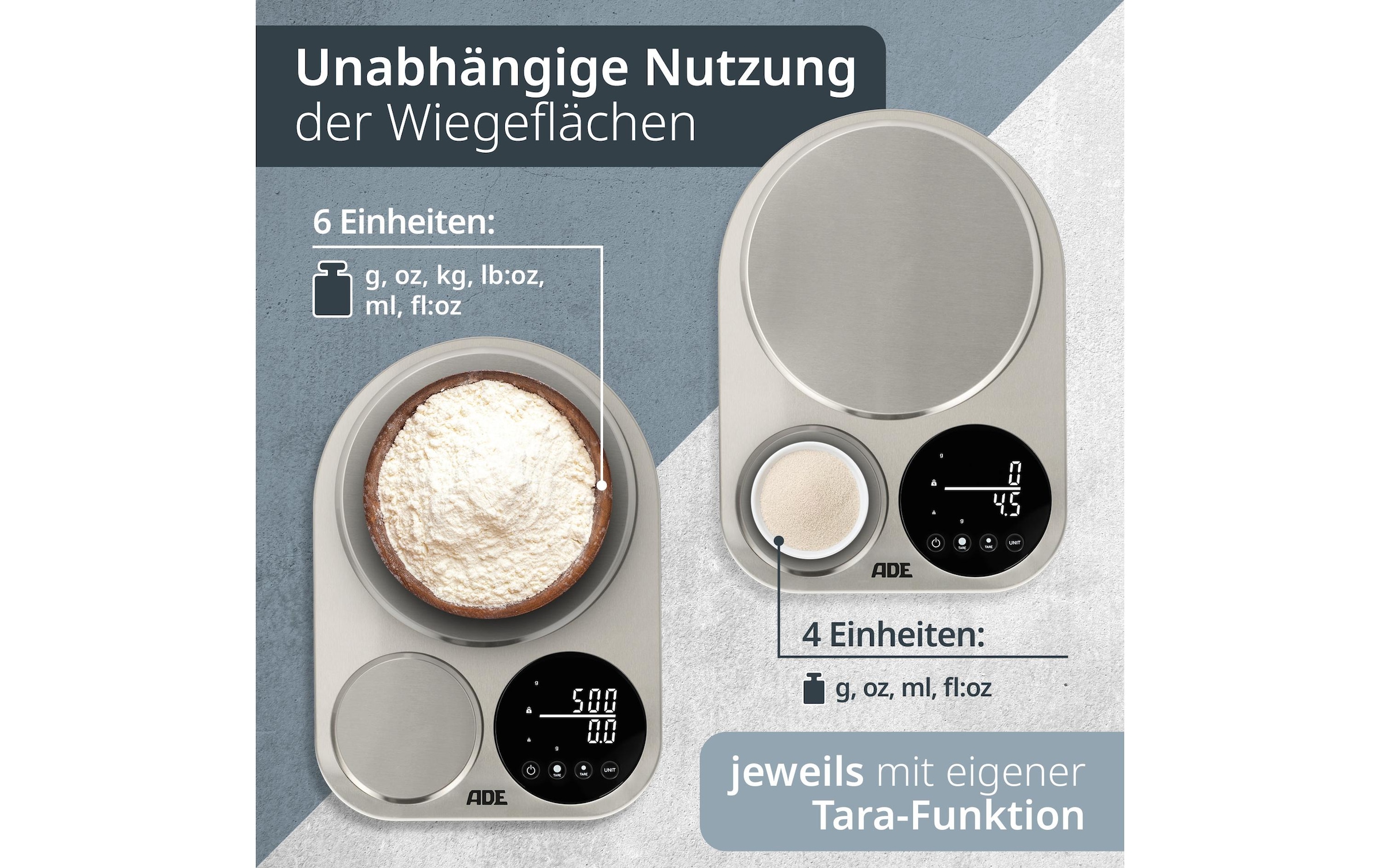 ADE Küchenwaage »Isabella«, (1 tlg.)