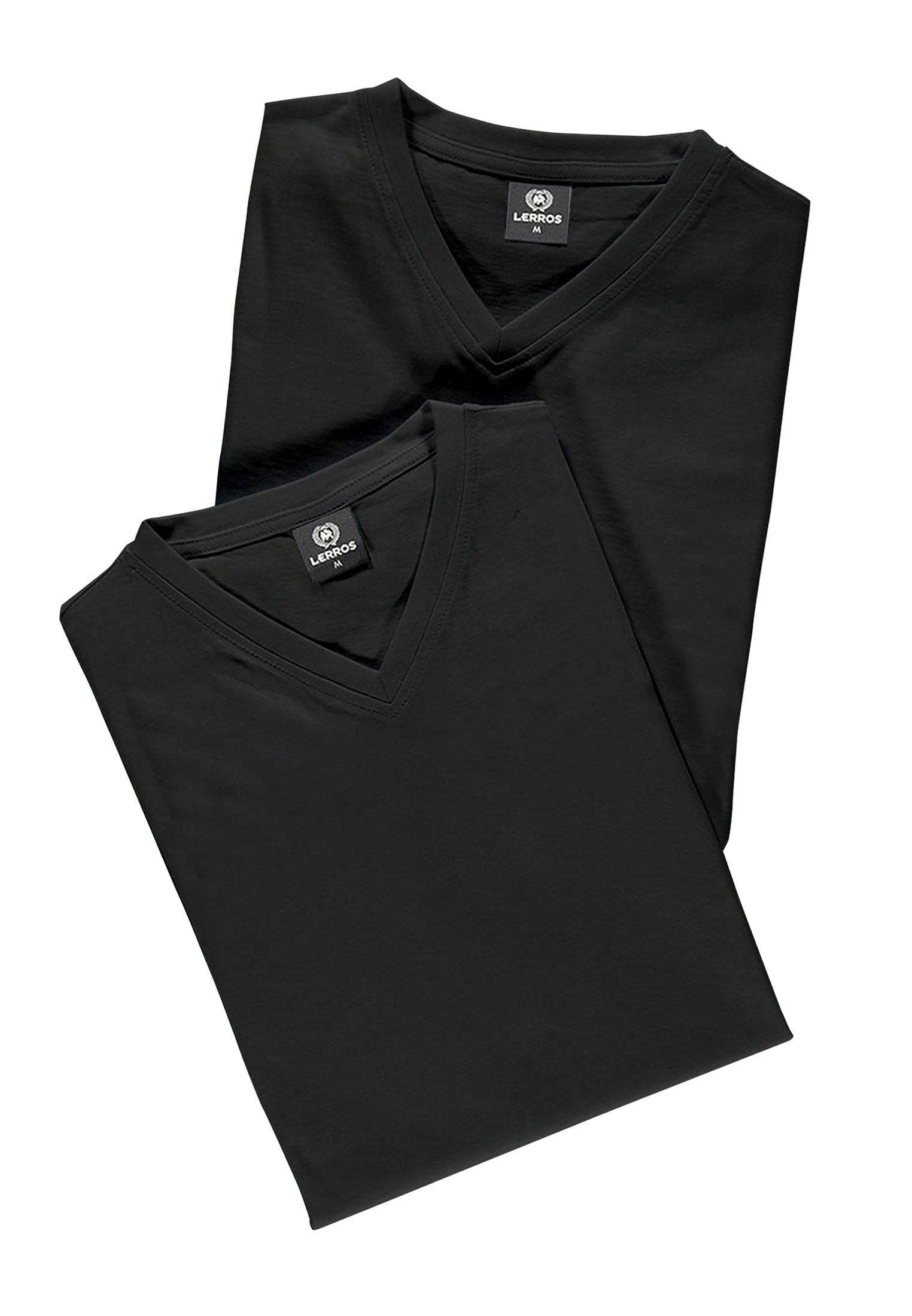 LERROS T-Shirt »LERROS Doppelpack T-Shirt, V-Neck in Premium Baumwollqualität«