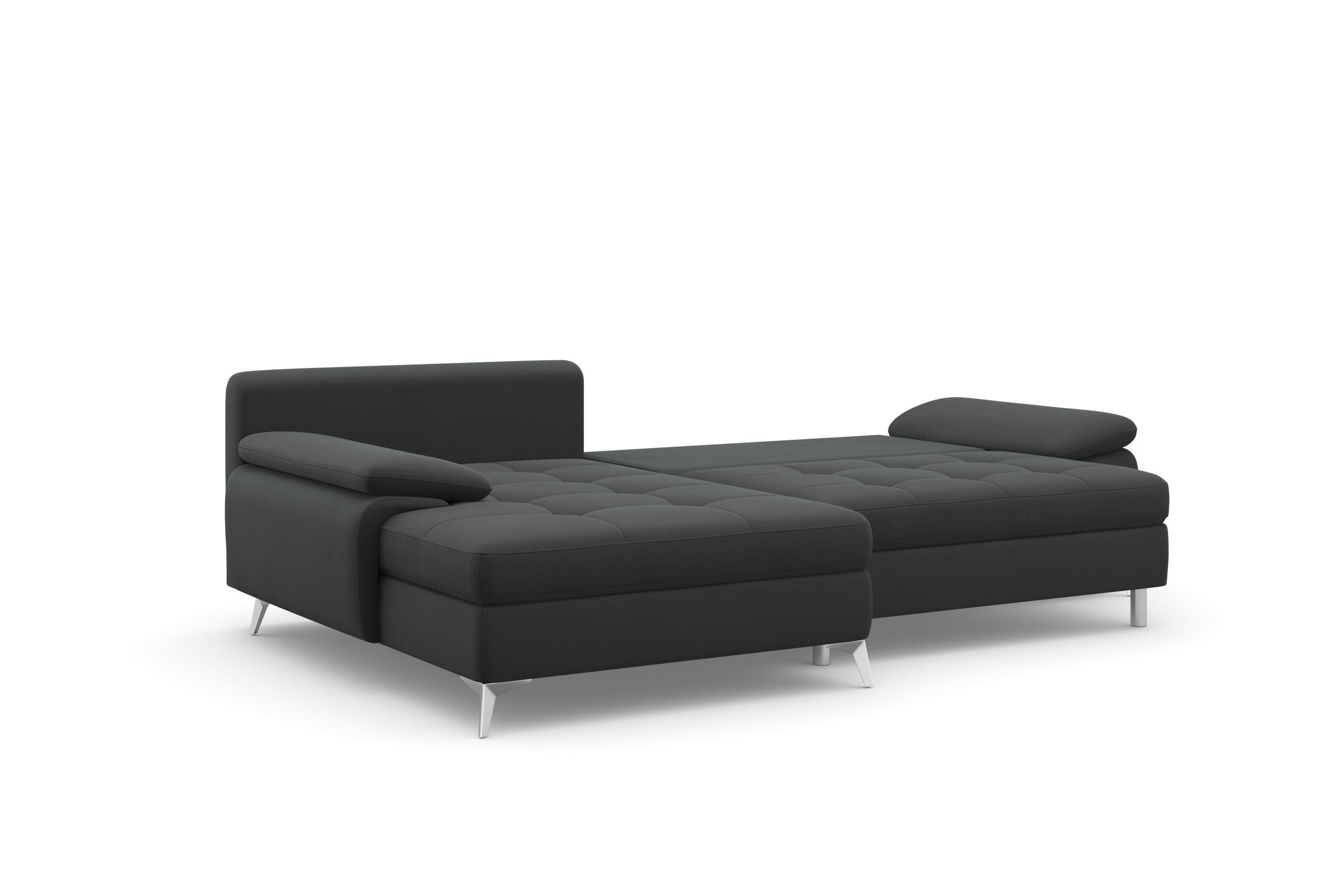 sit&more Ecksofa »Latigo L-Form«, mit Recamiere, wahlweise mit Bettfunktion und Bettkasten