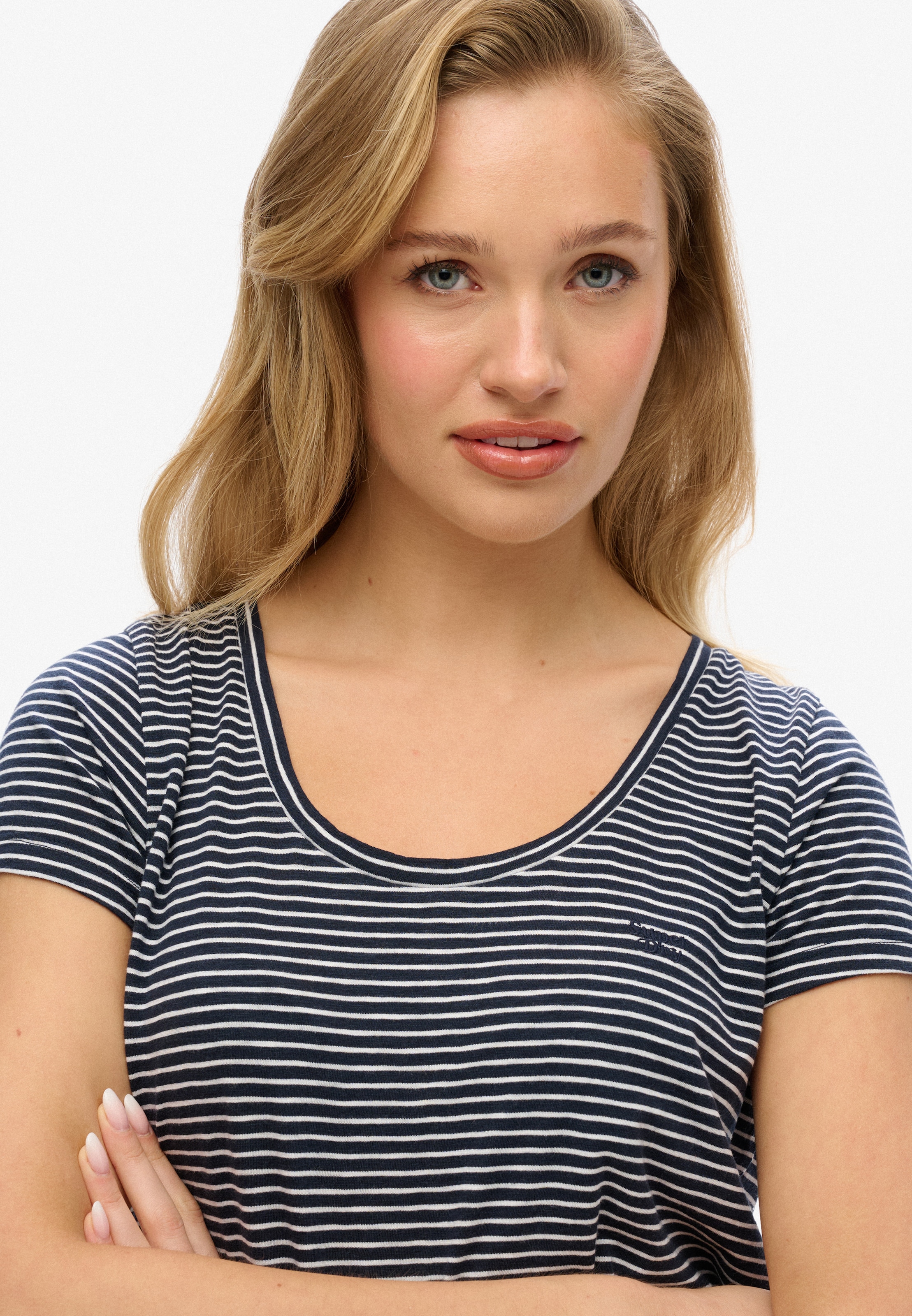Superdry Kurzarmshirt »SCOOP NECK TEE«