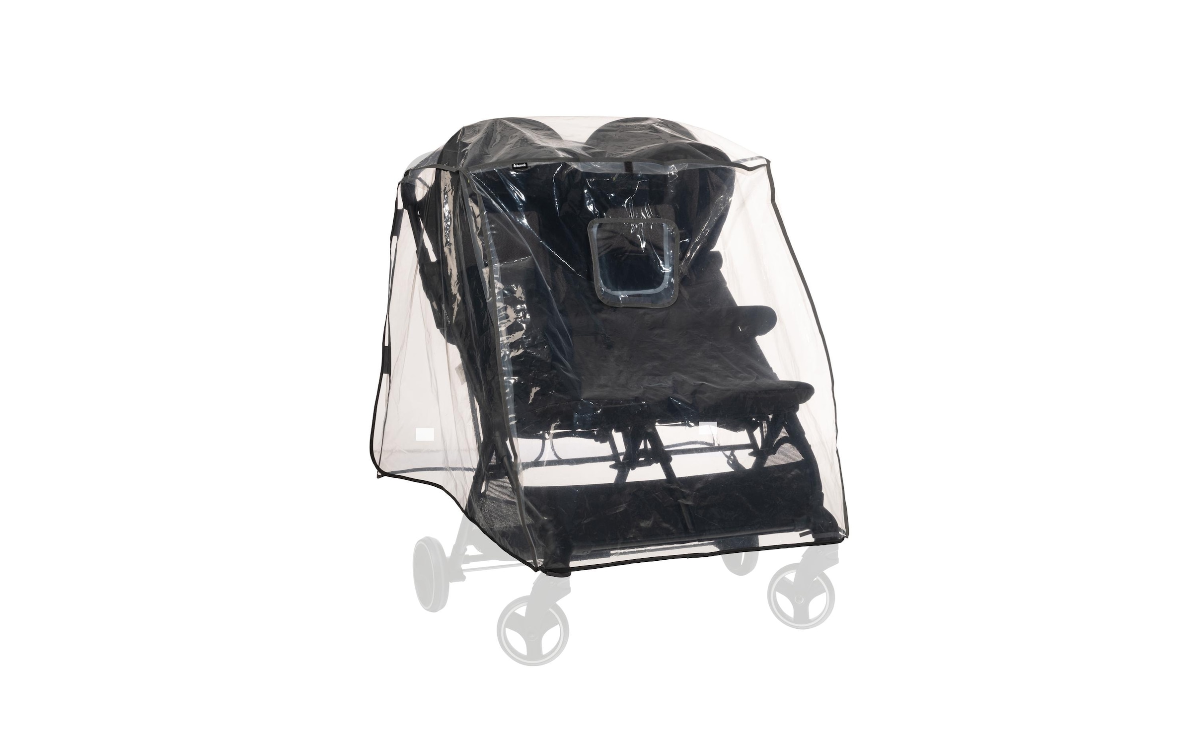 Hauck Kinderwagen-Regenschutzhülle »Duo transparent«