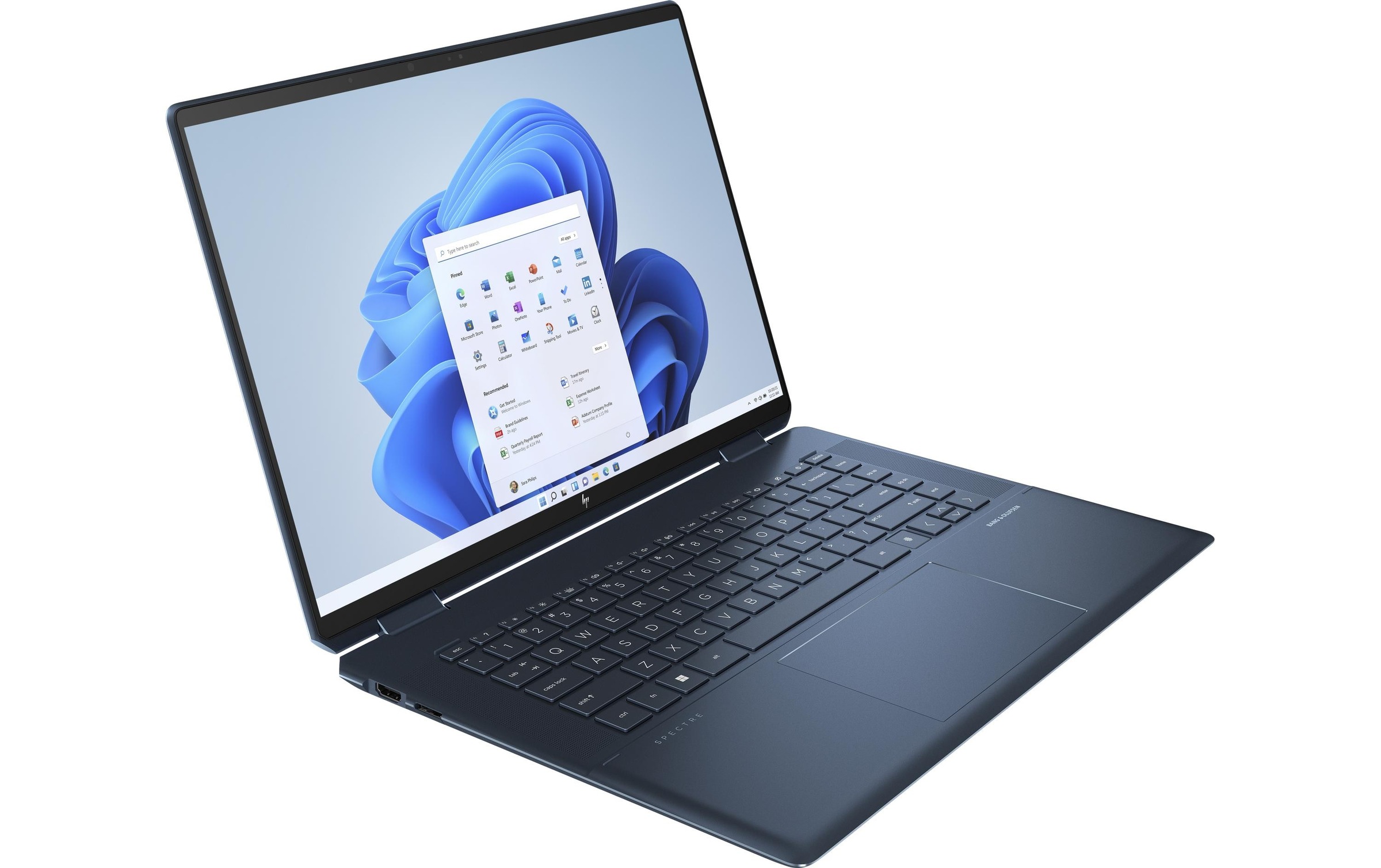 HP Convertible Notebook »HP Spectre x360 16-F1750NZ, 16OLED, Blue«, / 16 Zoll, Intel