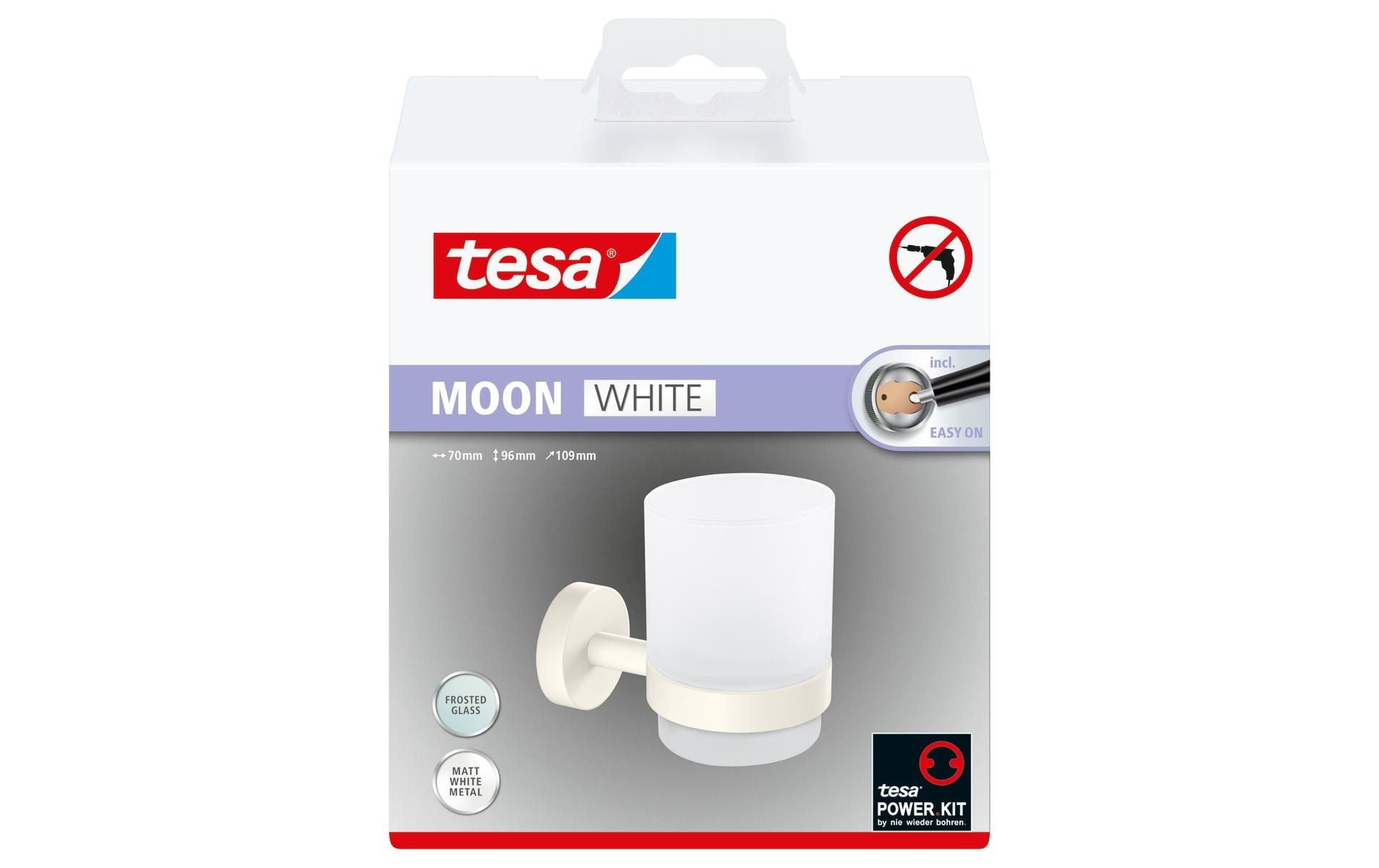 tesa Zahnputzbecher "Moon"