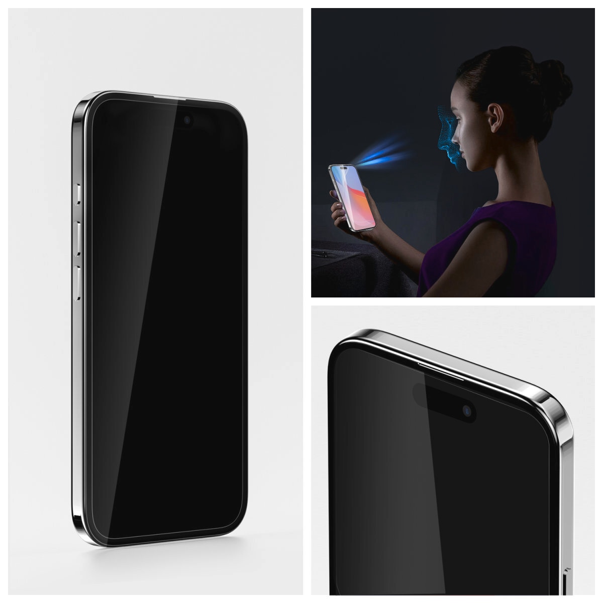 4smarts Displayschutzglas »Second Glass mit Montagerahmen«, für Apple iPhone 16, (1 St.), Displayschutzfolie, Schutzfolie, Bildschirmschutz, kratz- & stossfest