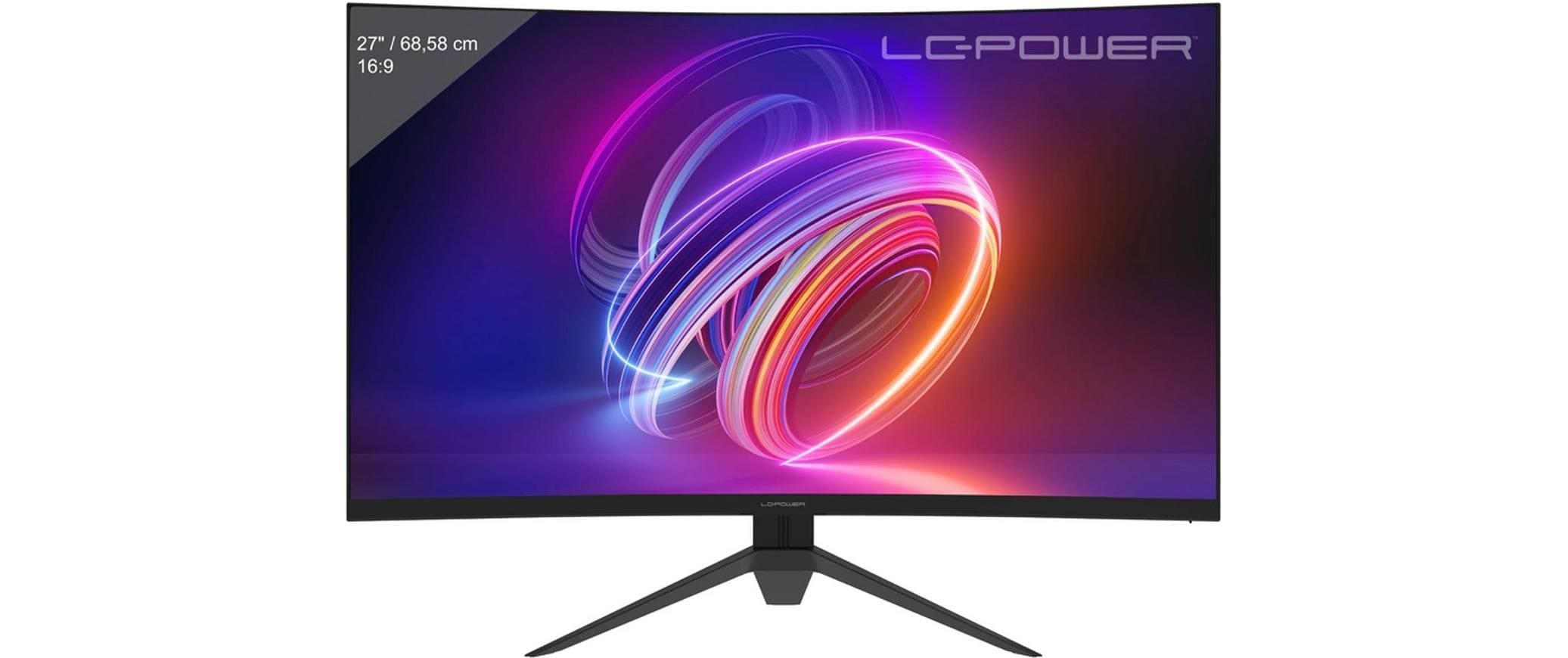LC-Power Gaming-Monitor »LC-M27FC«, 68,31 cm/27 Zoll, 1920 x 1080 px, Full HD, 3,6 ms Reaktionszeit, 180 Hz