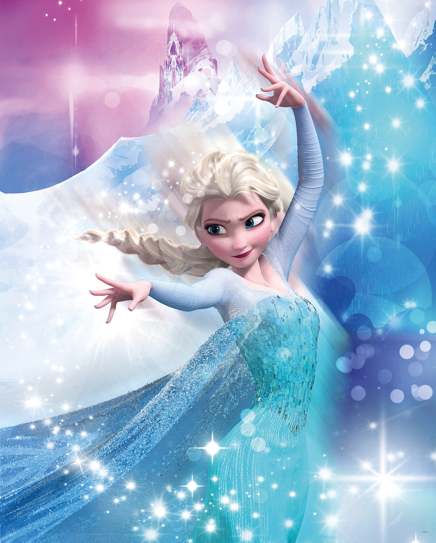 | 2 günstig Elsa St.), Kinderzimmer, »Frozen Action«, ✵ Schlafzimmer, Jelmoli-Versand kaufen Komar Poster (1 Disney, Wohnzimmer
