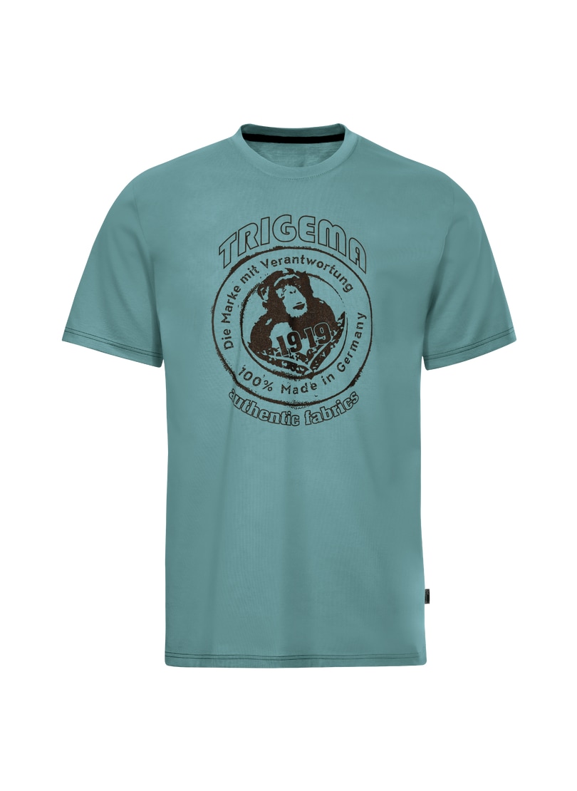 Trigema T-Shirt »TRIGEMA T-Shirt mit grossem Printmotiv "TRIGEMA 1919"«, (1 tlg.)