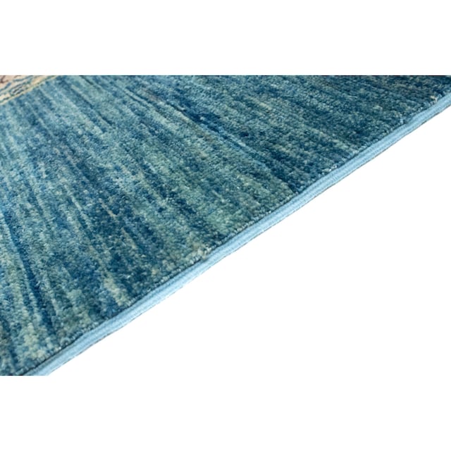 morgenland Wollteppich »Gabbeh Teppich handgeknüpft hellblau«, rechteckig,  handgeknüpft online shoppen | Jelmoli-Versand