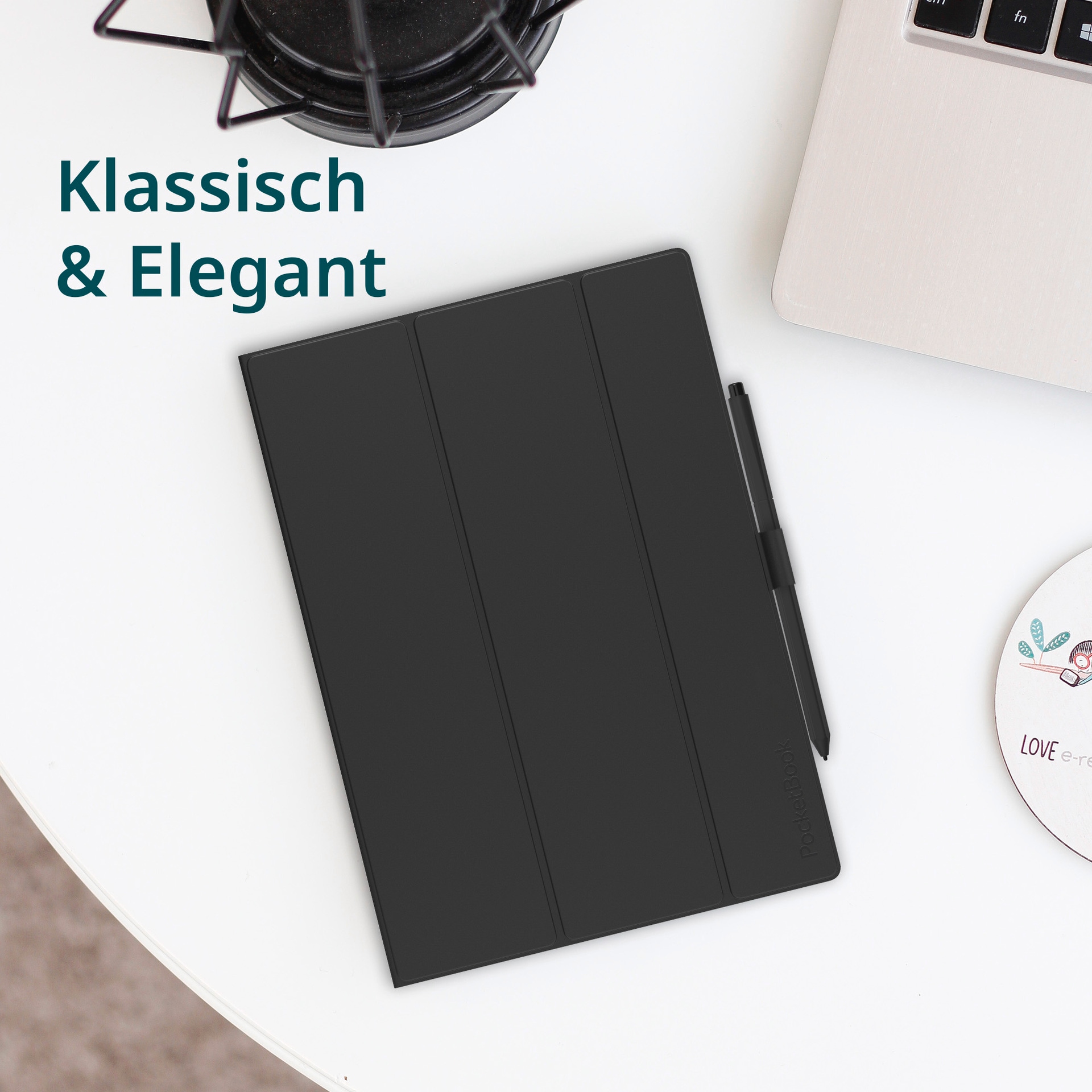 PocketBook Handyhülle »Flip Cover 10,3 Zoll«, Backcover, Schutzhülle, Handyschutzhülle, Case, Schutzcase, stossfest