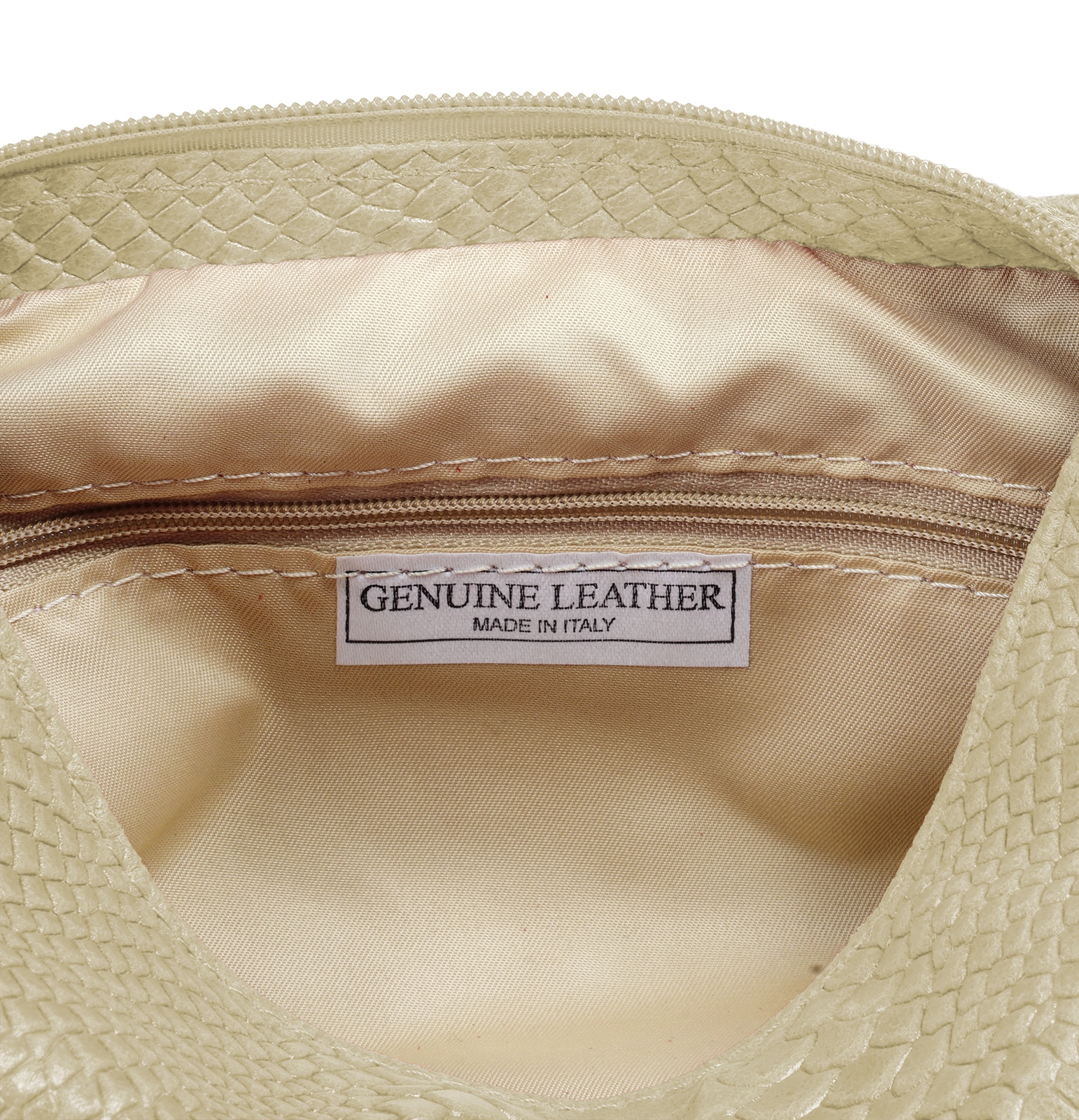 Cluty Umhängetasche, echt Leder, Made in Italy