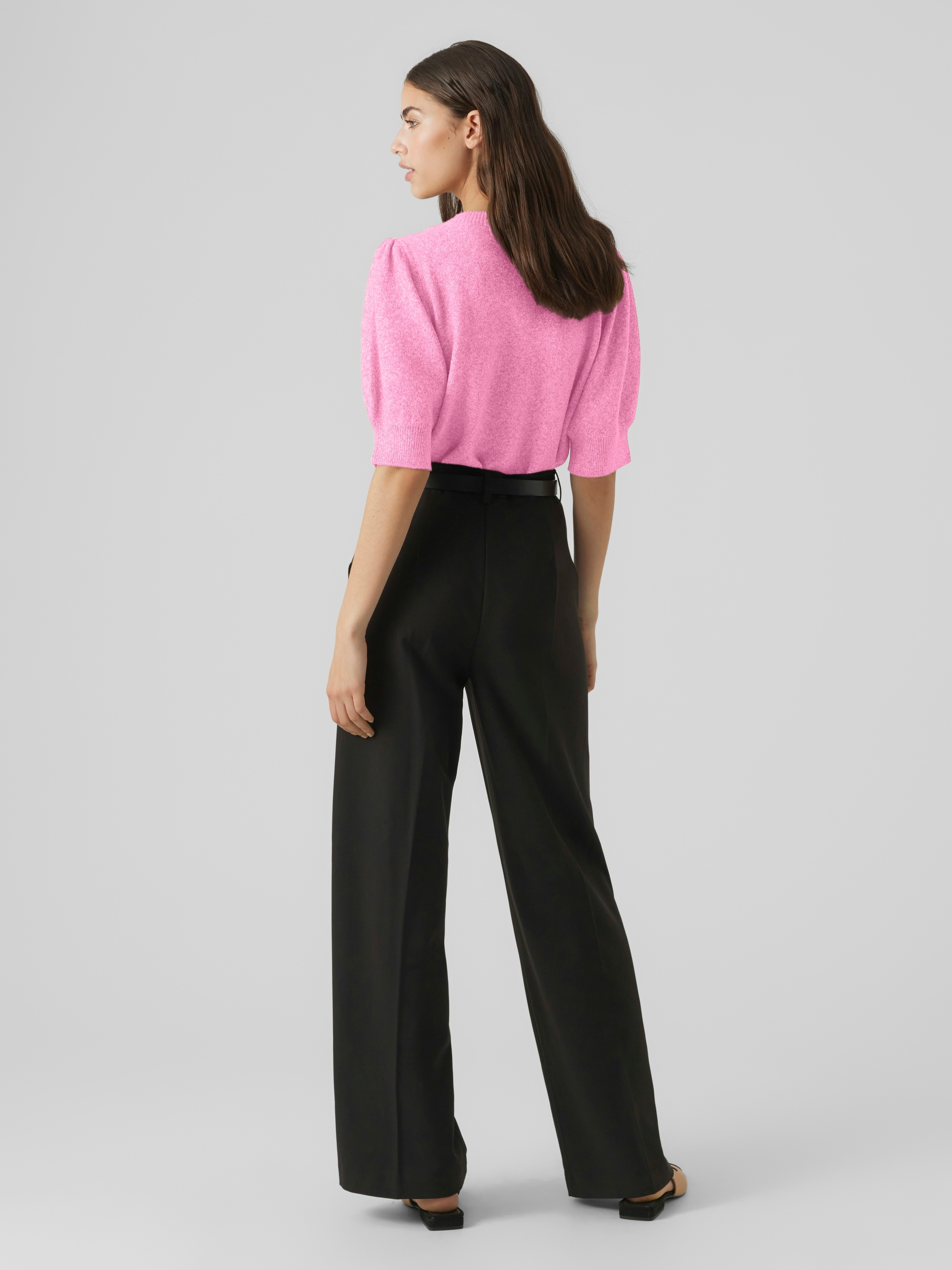Vero Moda Kurzarmpullover »VMDOFFY 2/4 O-NECK PULLOVER GA NOOS«