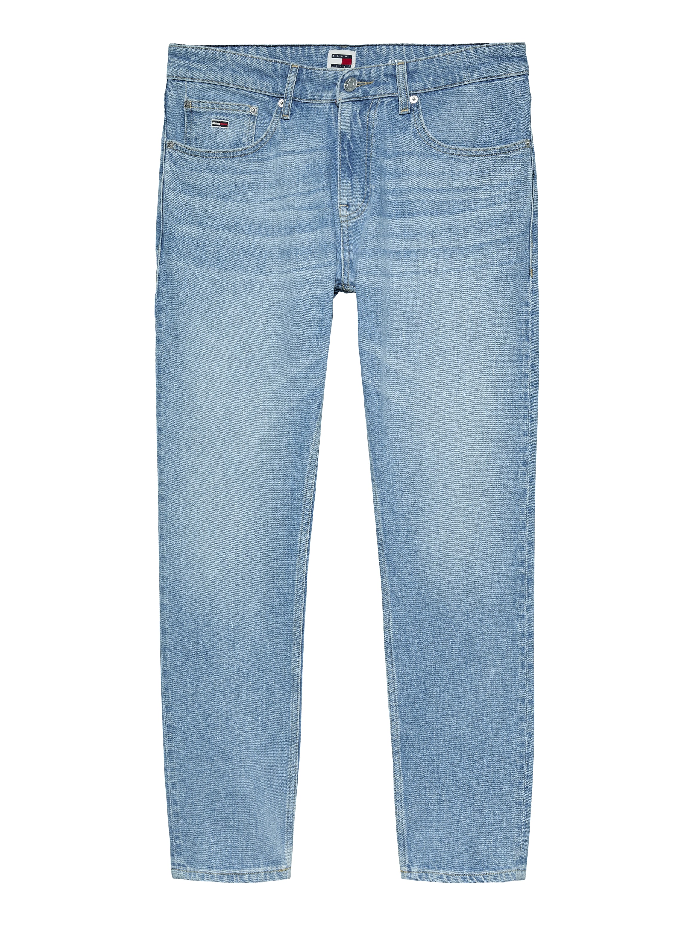 Tommy Jeans Tapered-fit-Jeans »Austim Slim Tapered«, mit Logostickereien