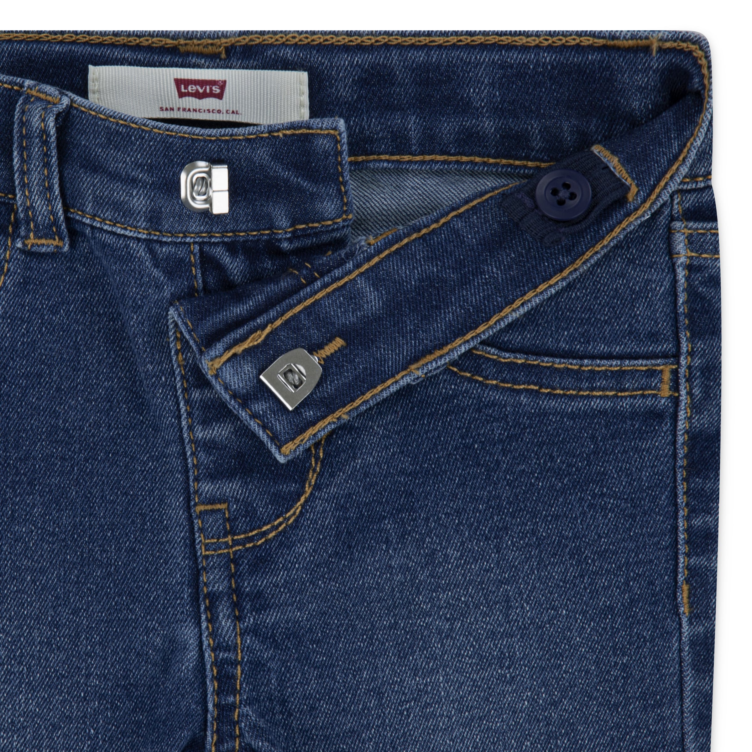Levi's® Kids Langarmshirt & Hose »LVG WESTERN PEPLUM TOP,JEANS«, süsses Denim-Outfit im Western-Style, for Girls