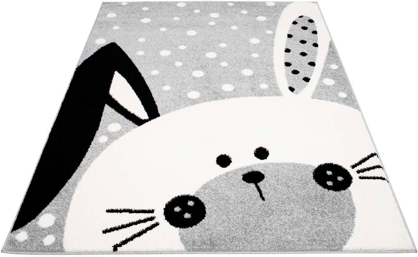 Carpet City Kinderteppich »Bubble Kids 1316«, rechteckig, Spielteppich, Hase, Weicher... kaufen