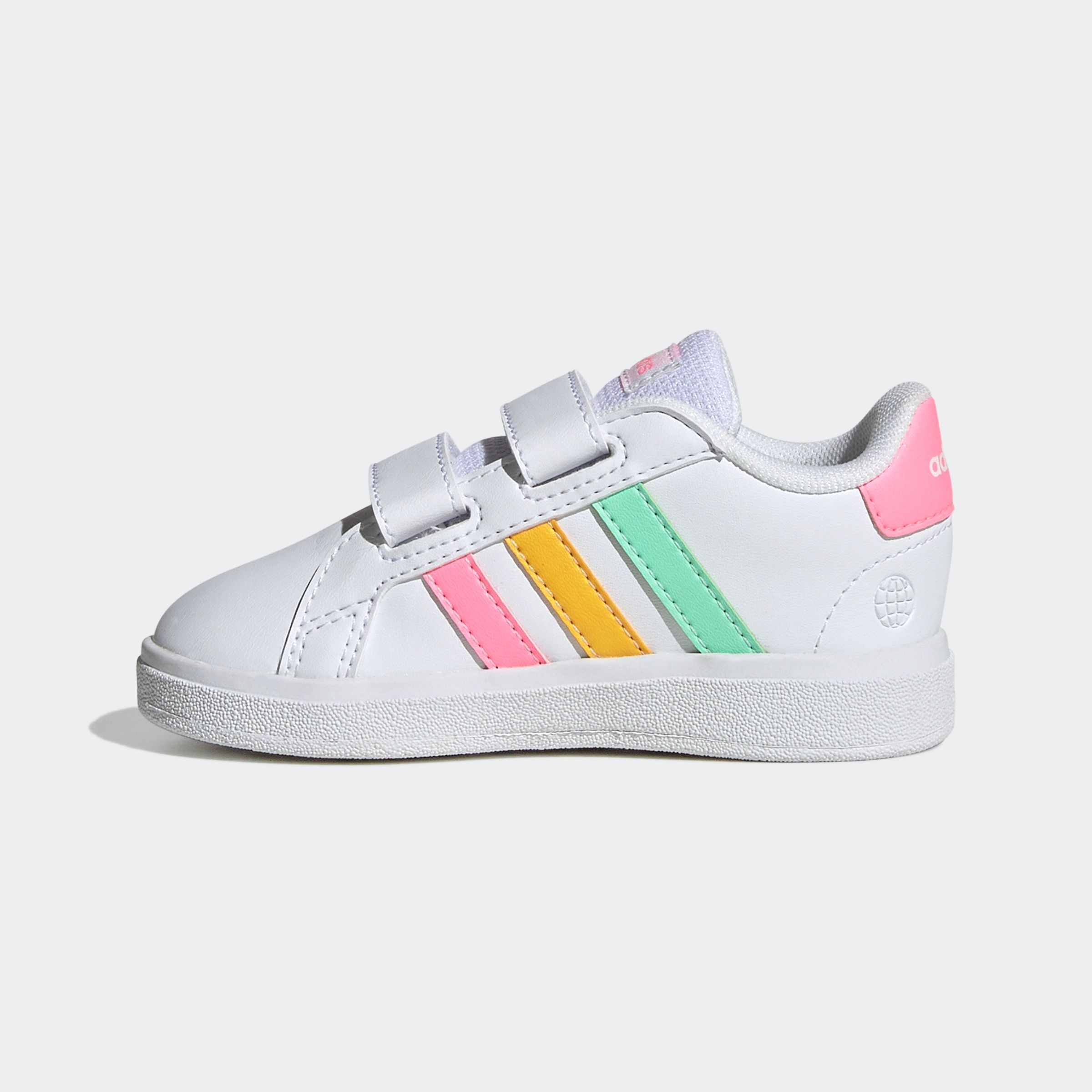 adidas Sportswear Sneaker »GRAND COURT LIFESTYLE HOOK AND LOOP«, für Kinder, Design auf den Spuren des adidas Superstar