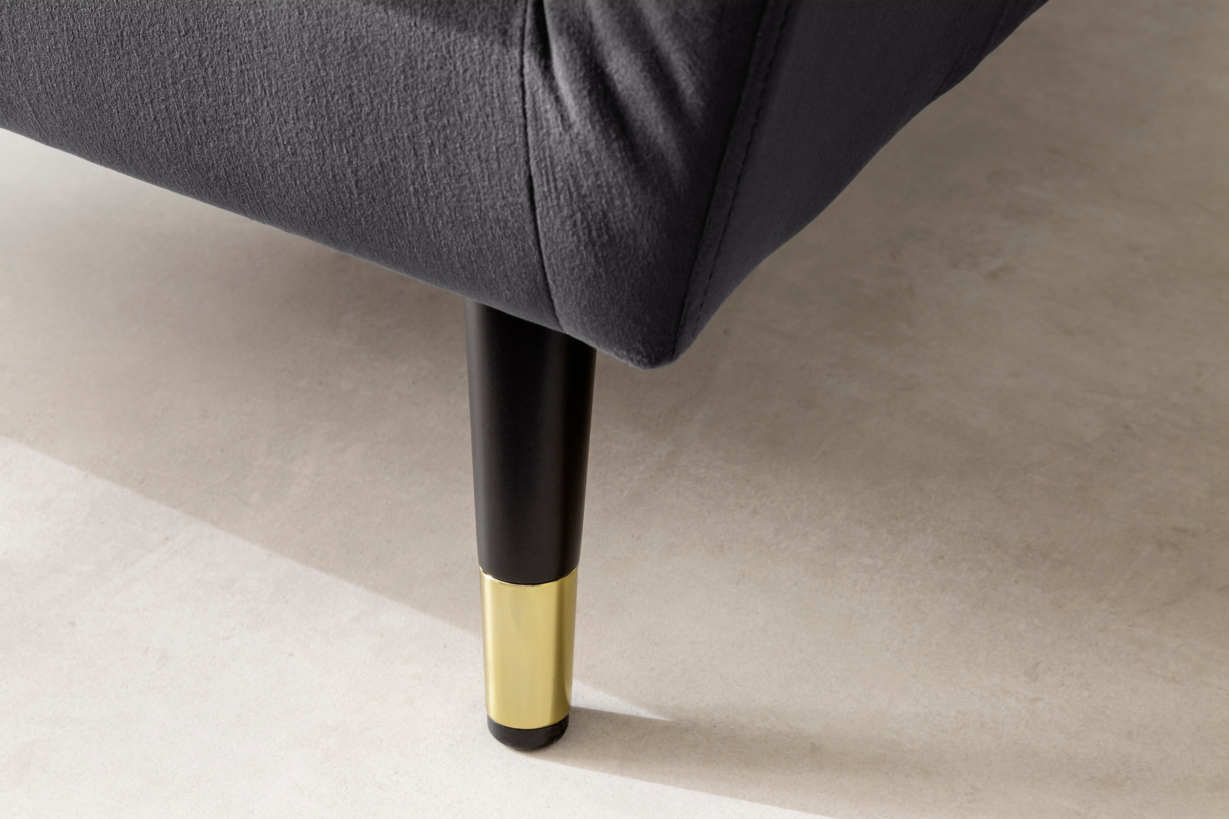 Trends by HG Loungesessel »Amira«, mit Strasssteinen und goldfarben Applikationen