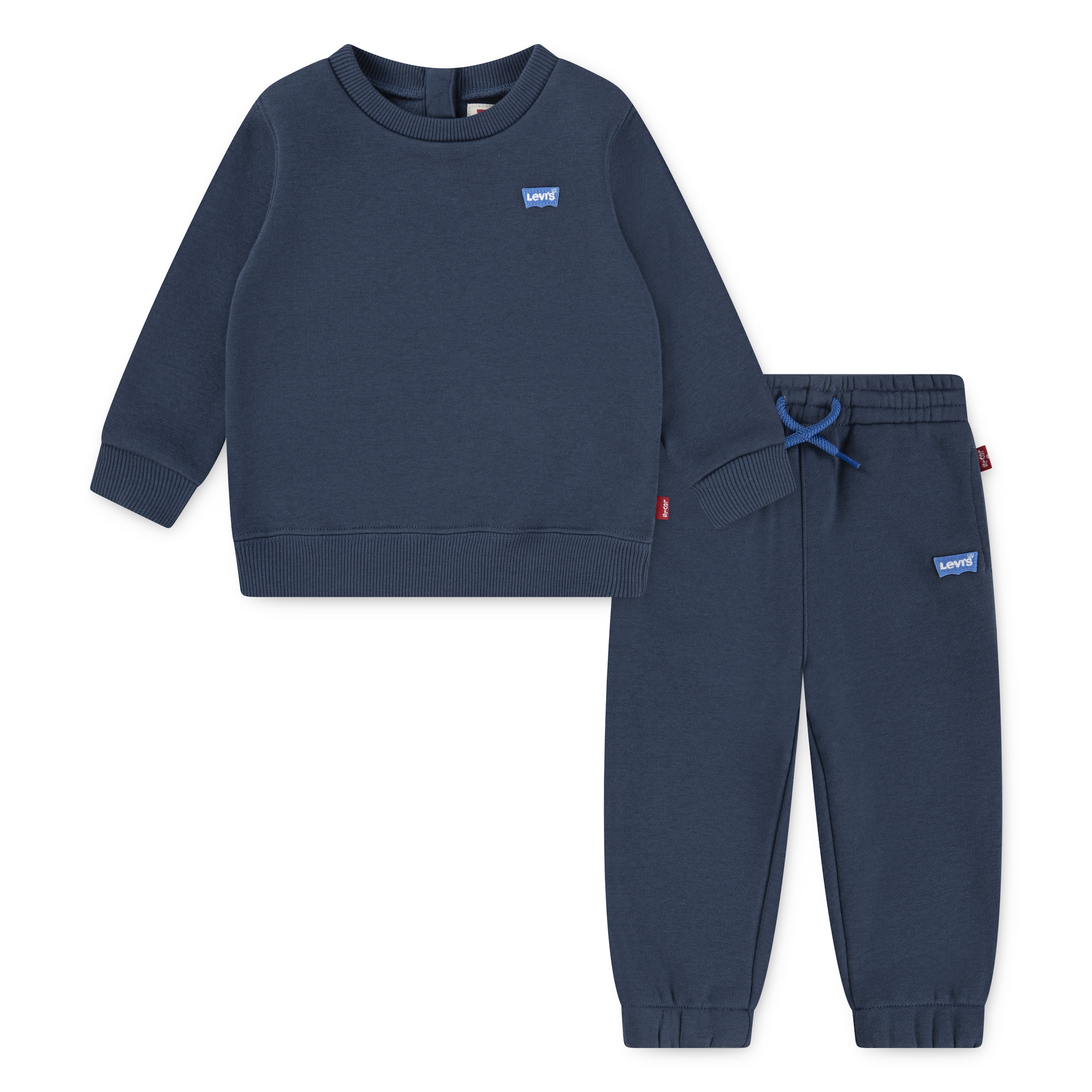 Levi's® Kids Neugeborenen-Geschenkset »LVN HOODIE,JOGGER SET« Set, 2 mit kleiner Label-Applikation- Stickerei