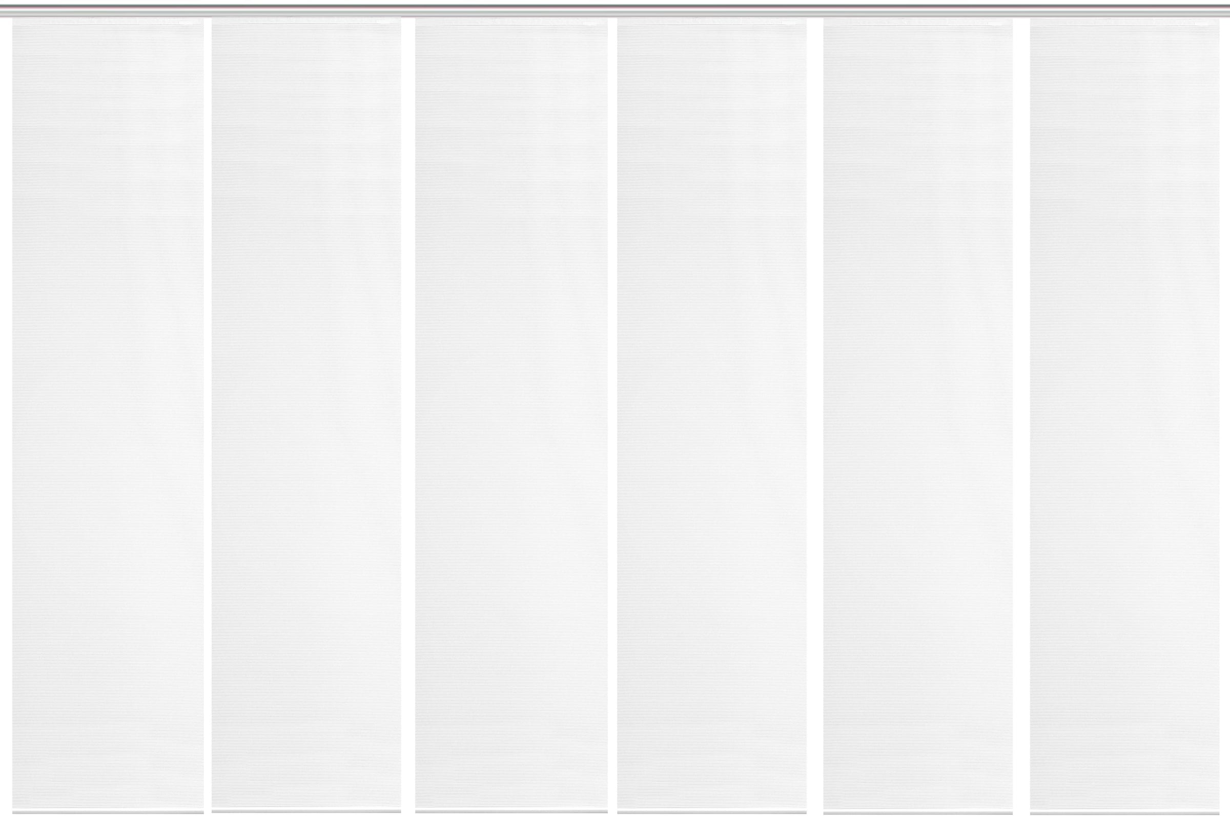 Vision S Schiebegardine »6ER SET ROM«, (6 St.), HxB: 260x60, Schiebevorhang 6er Set Uni