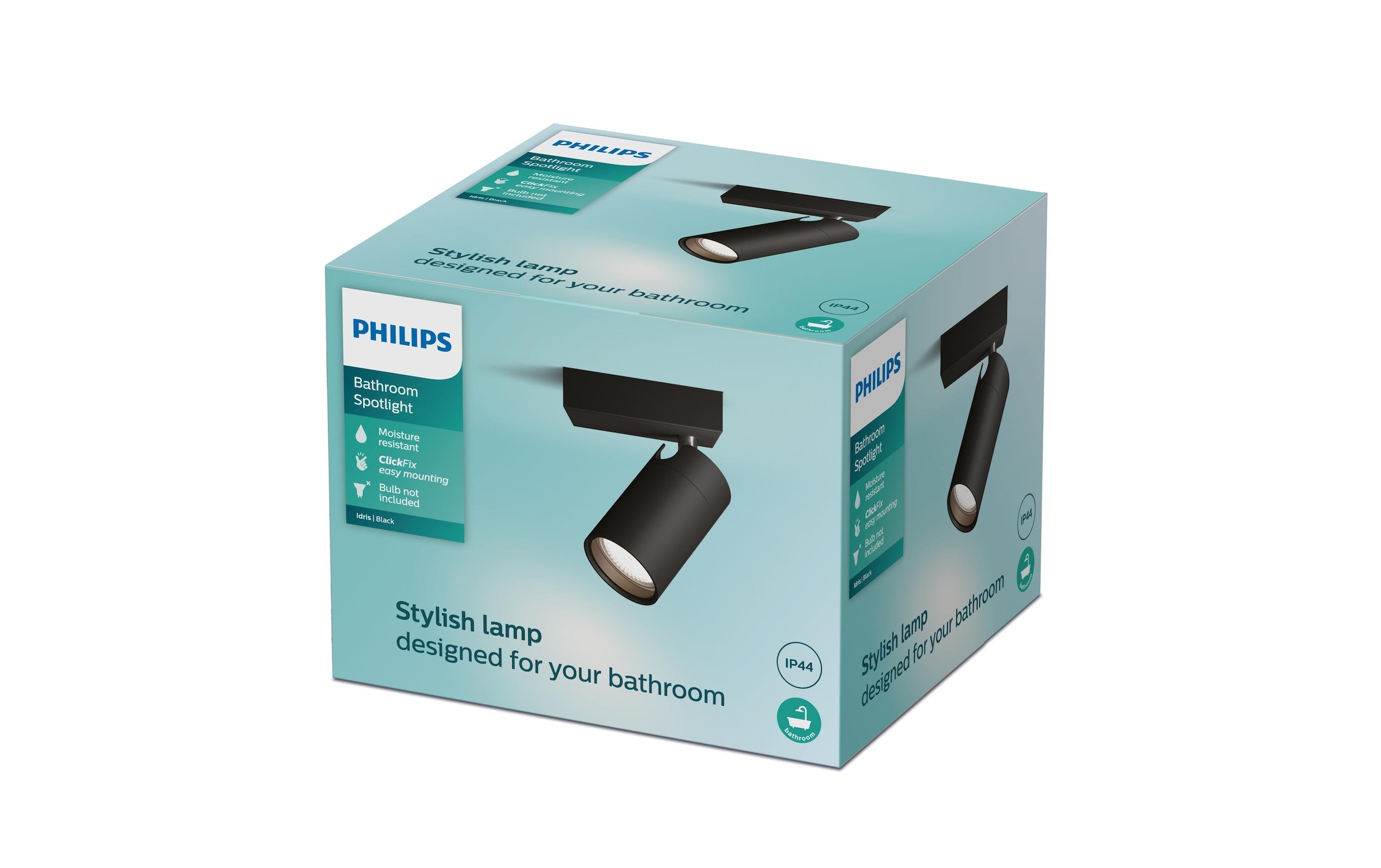 Philips LED Deckenspot »Idris GU10, IP44 ohne Leuchtmittel«, 1 flammig