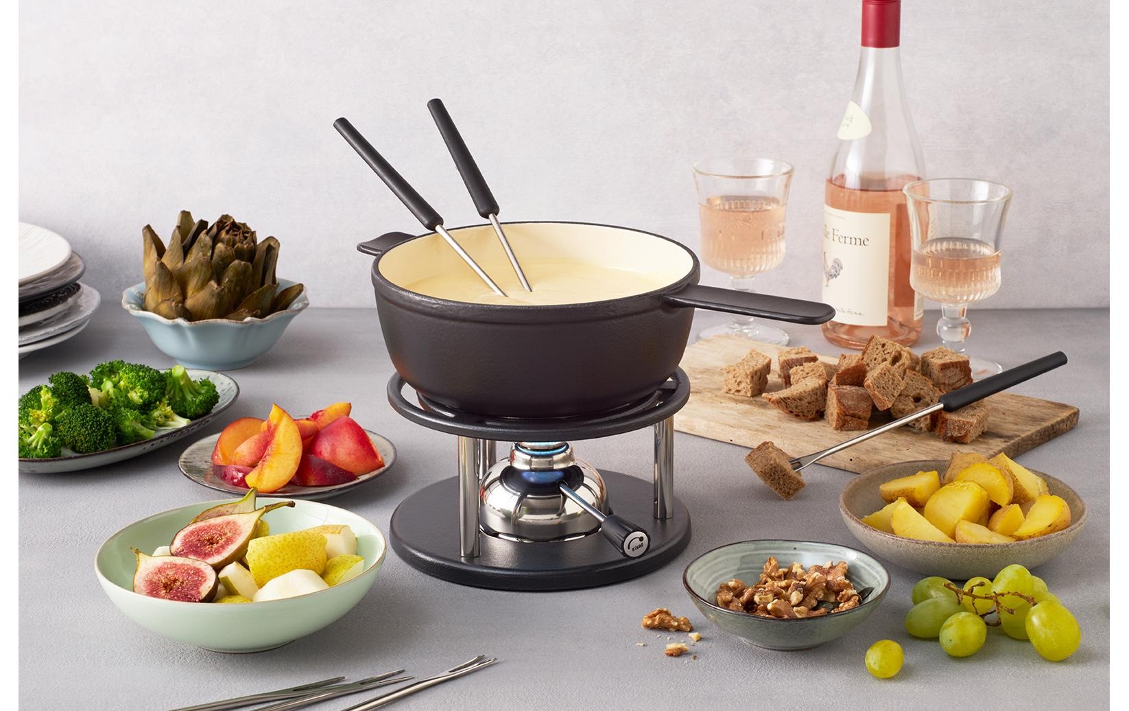 Fondue »Kisag Fondue Caquelon schwarz«