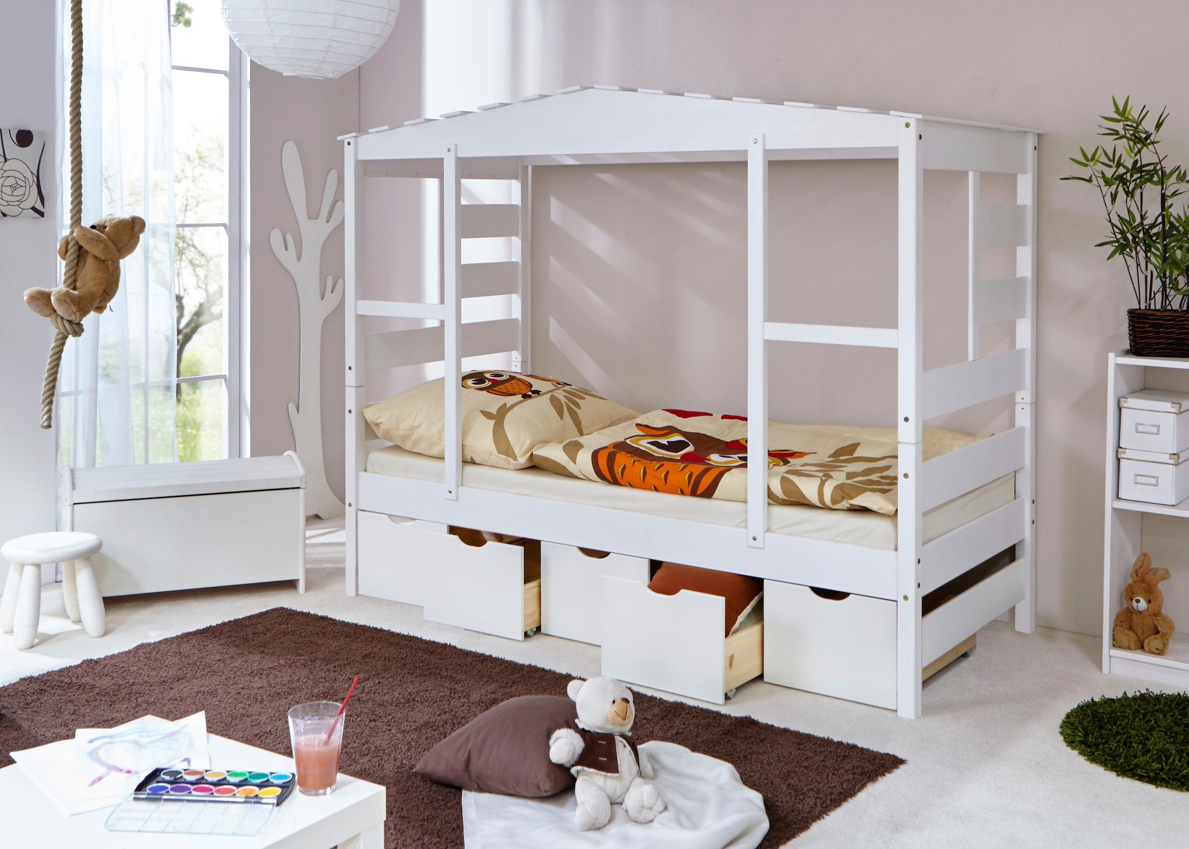 Ticaa Kinderbett »Lio«, Hausbett