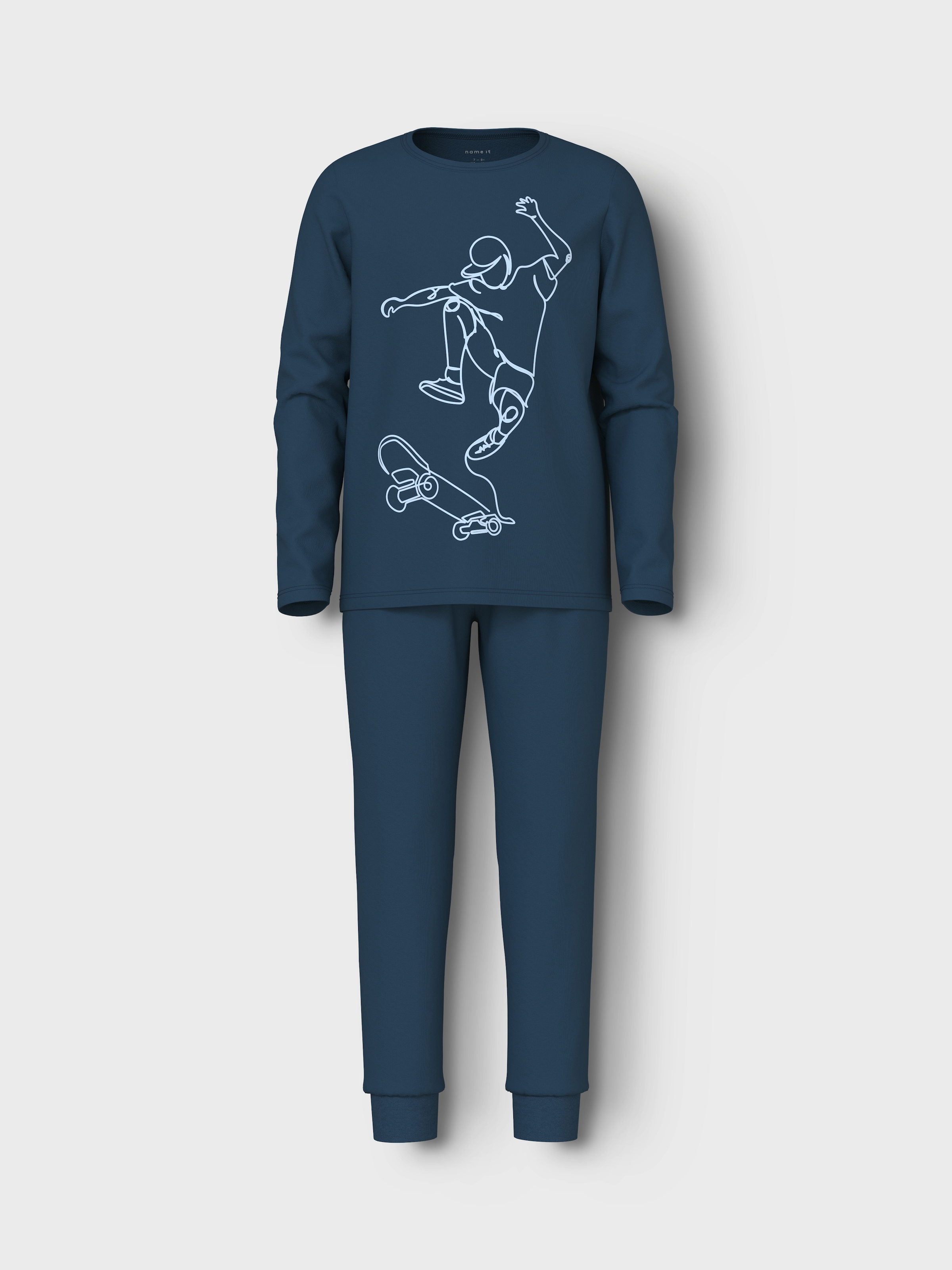 Name It Pyjama »NKMNIGHTSET TITAN SKATER NOOS«, (Set, 2 tlg.)