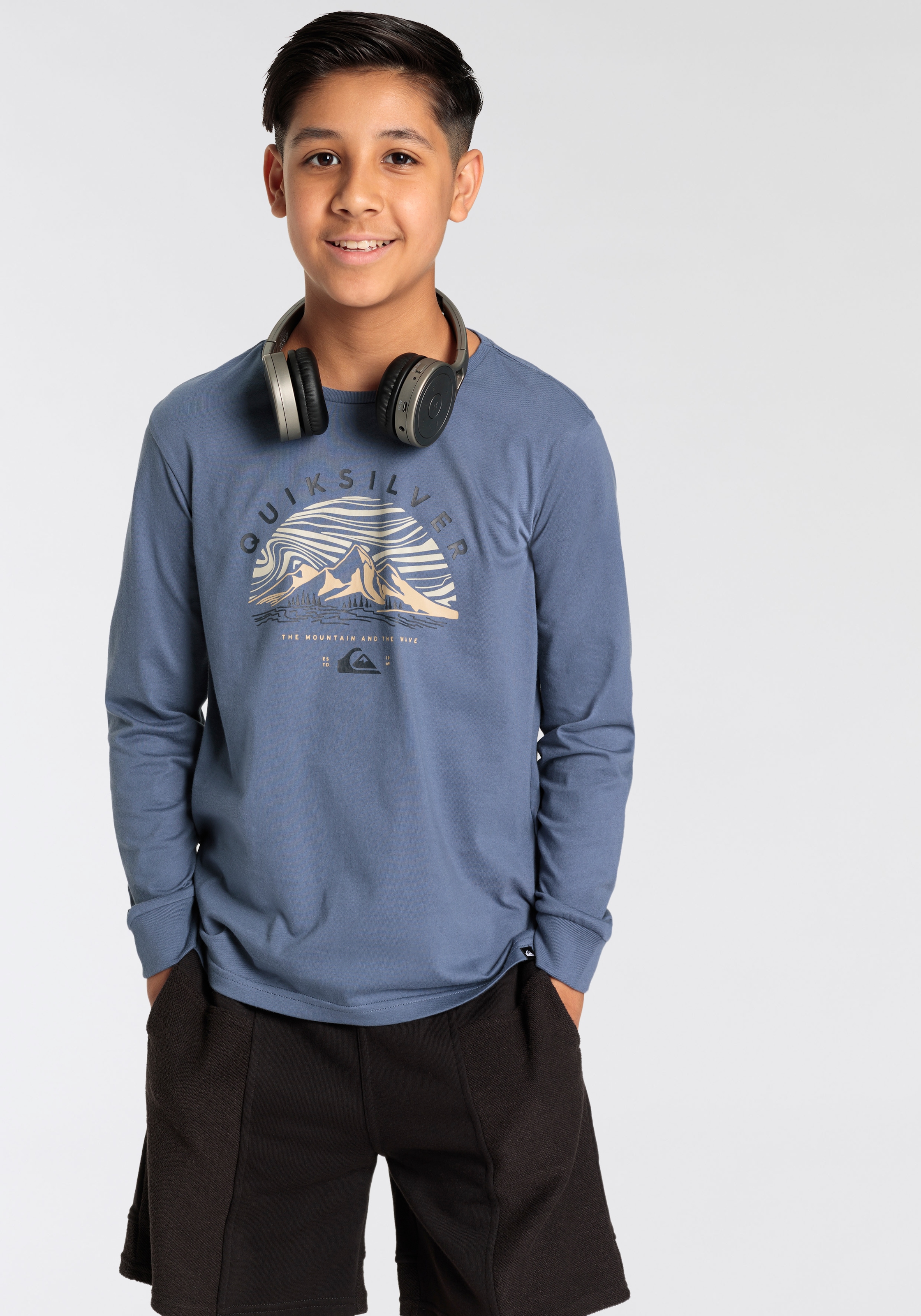 Quiksilver Langarmshirt »MTWAVE DUNESCAPE LS PACK YOUTH«