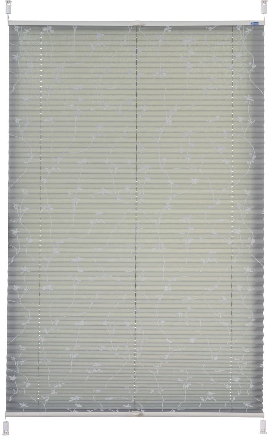 K-HOME Plissee »Klemmfix Elba« Lichtschutz ohne Bohren Lichtschutz, ohne Bohren, verspannt, bedruckt